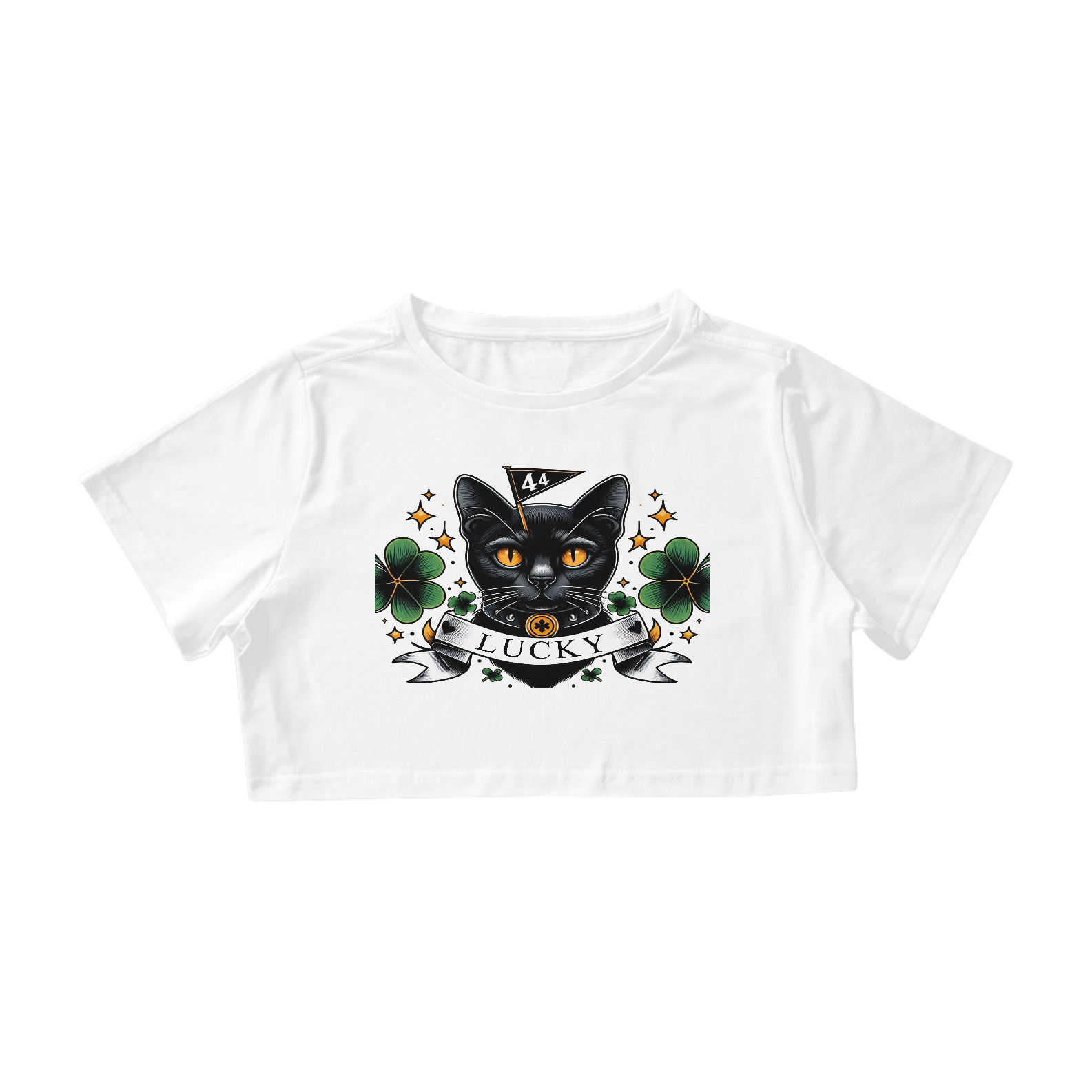 Cropped Gato Sorte