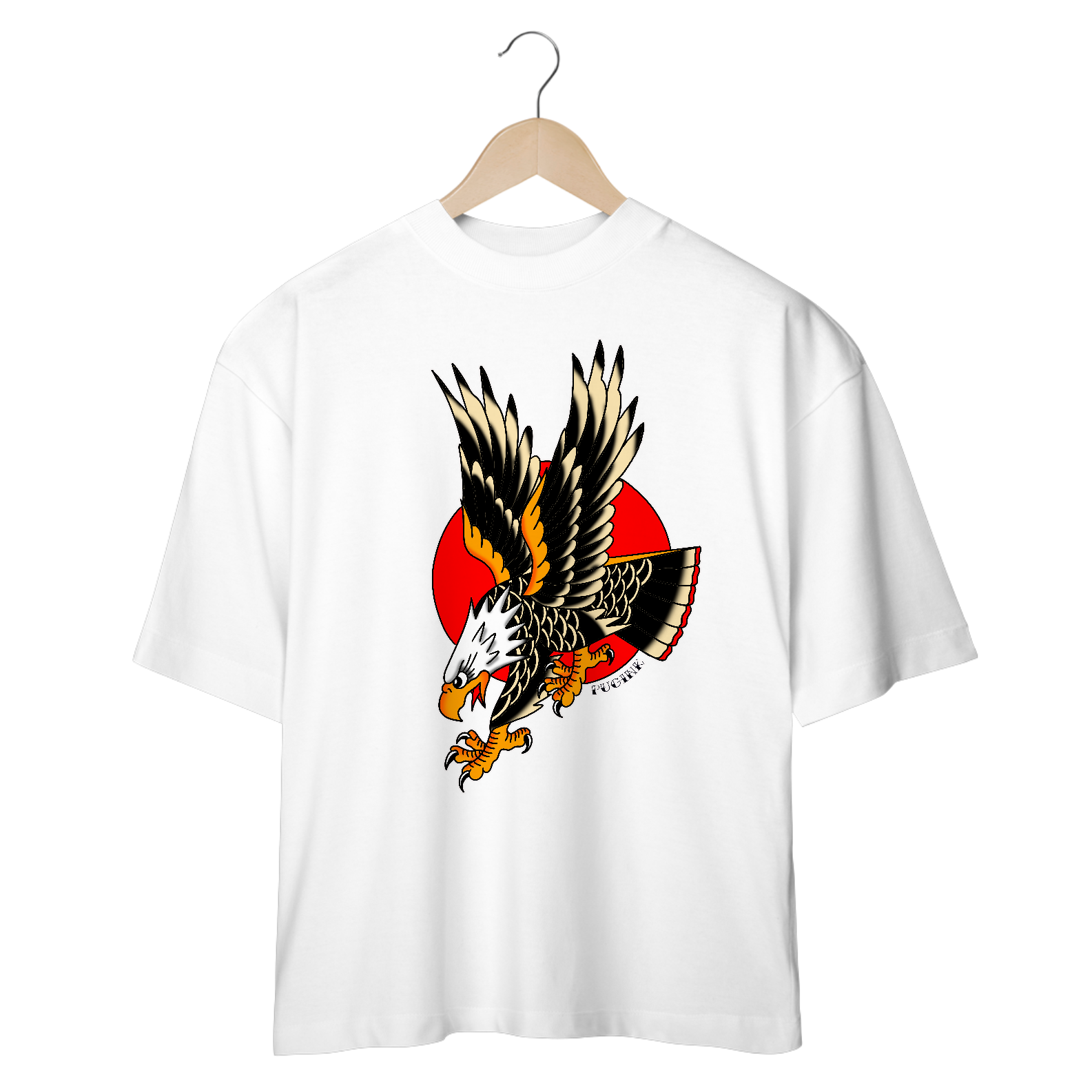Camiseta Oversized Águia