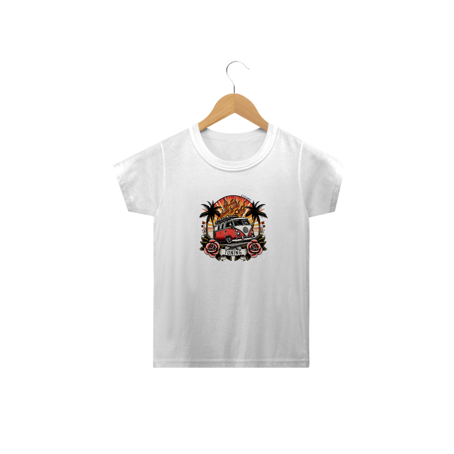 Camiseta Infantil Kombi