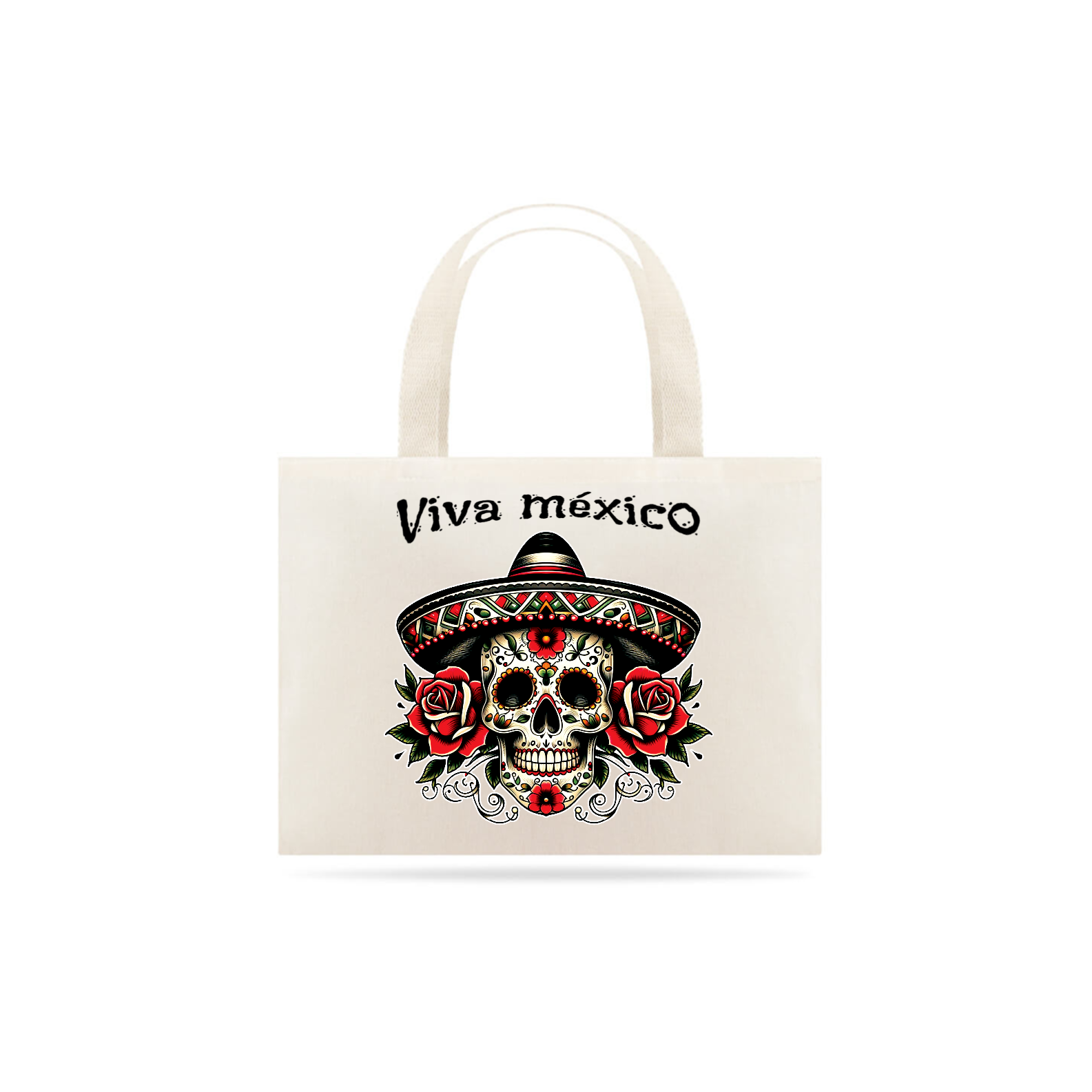 Ecobag Caveira Mexicana