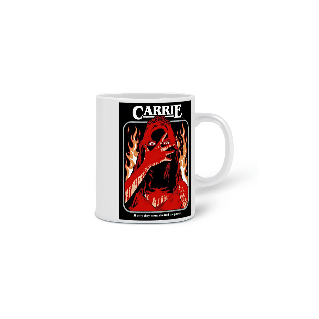 Caneca Carrie a estranha