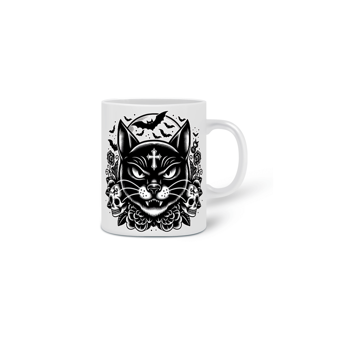 Caneca Black Cat