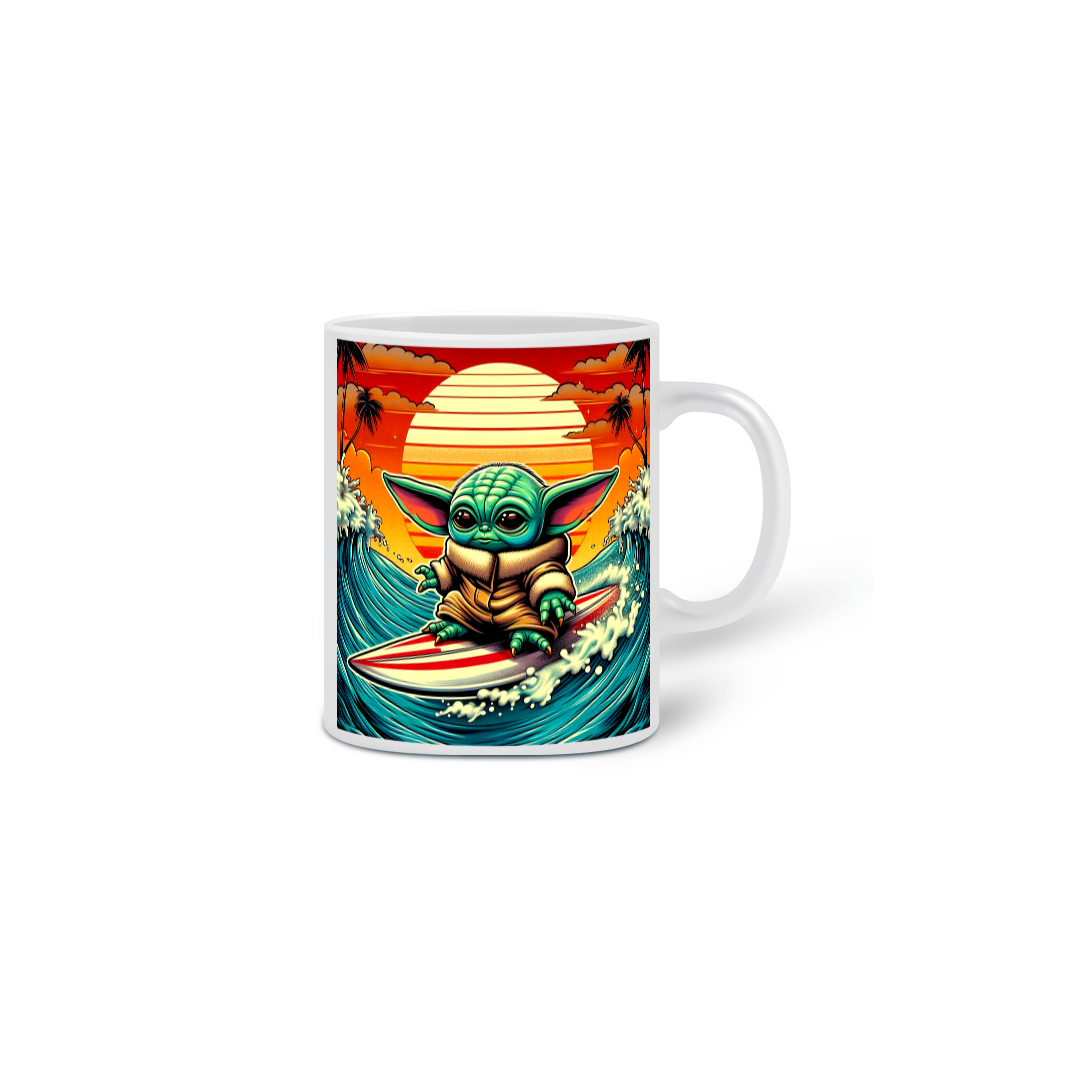 Caneca Baby Yoda