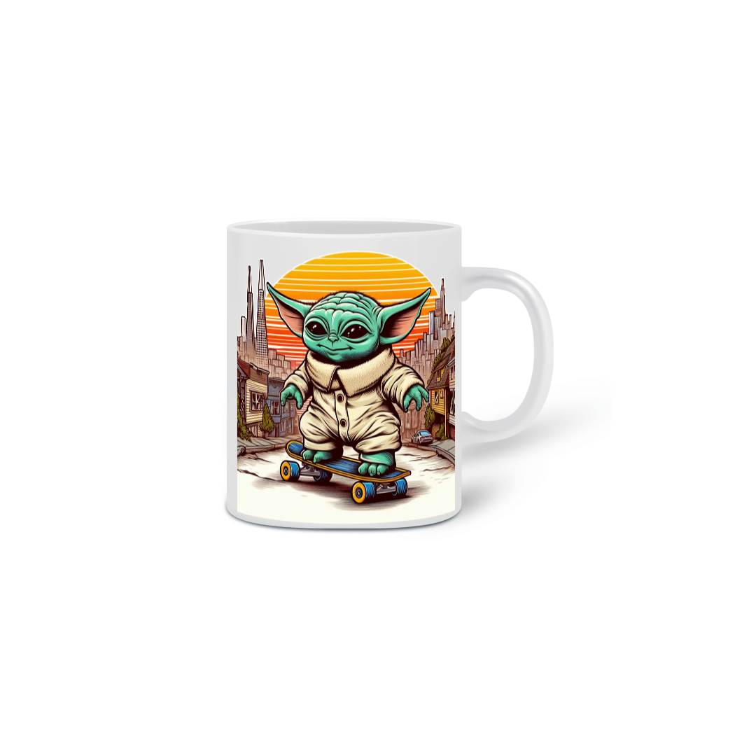 Caneca Baby Yoda