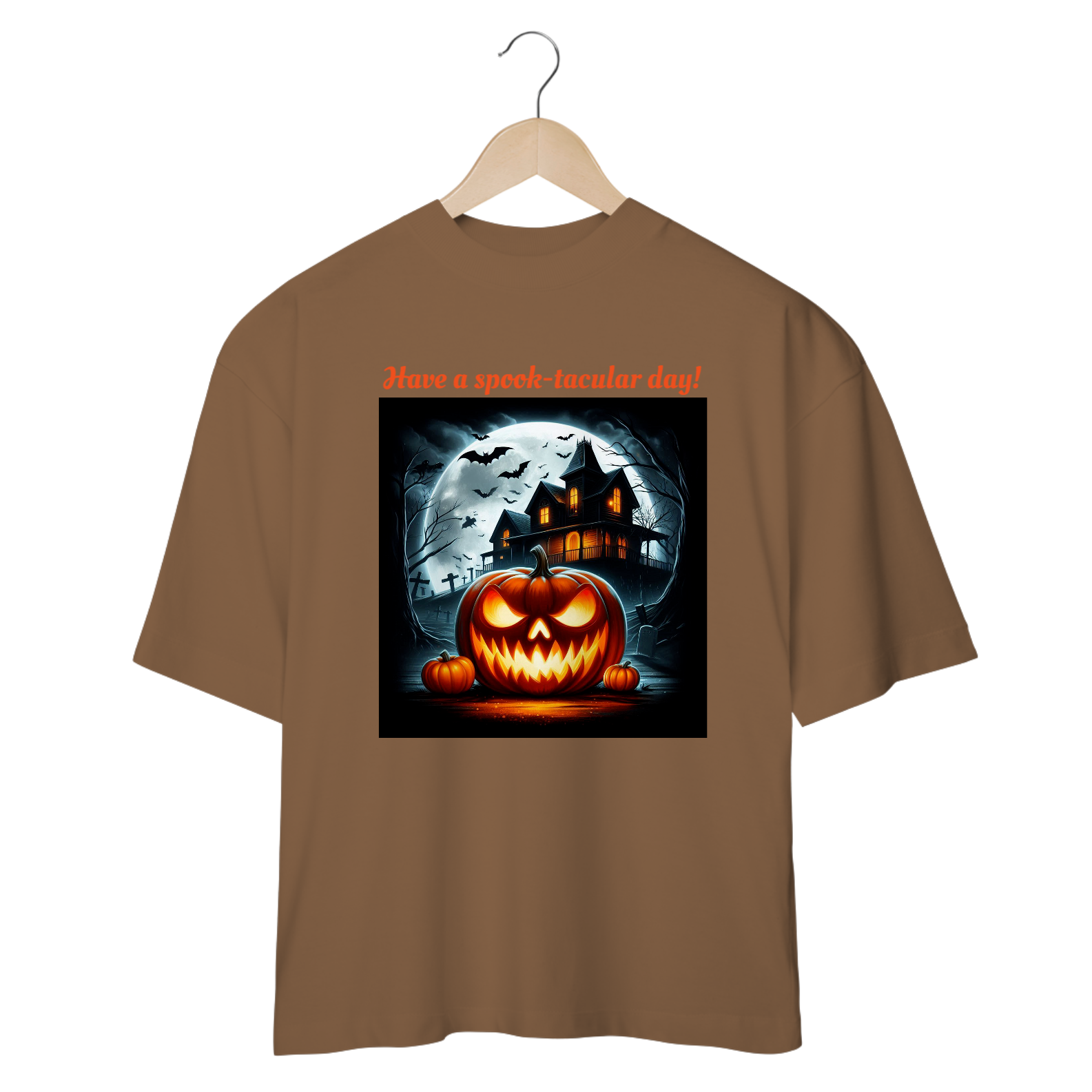 Camiseta Oversized Halloween