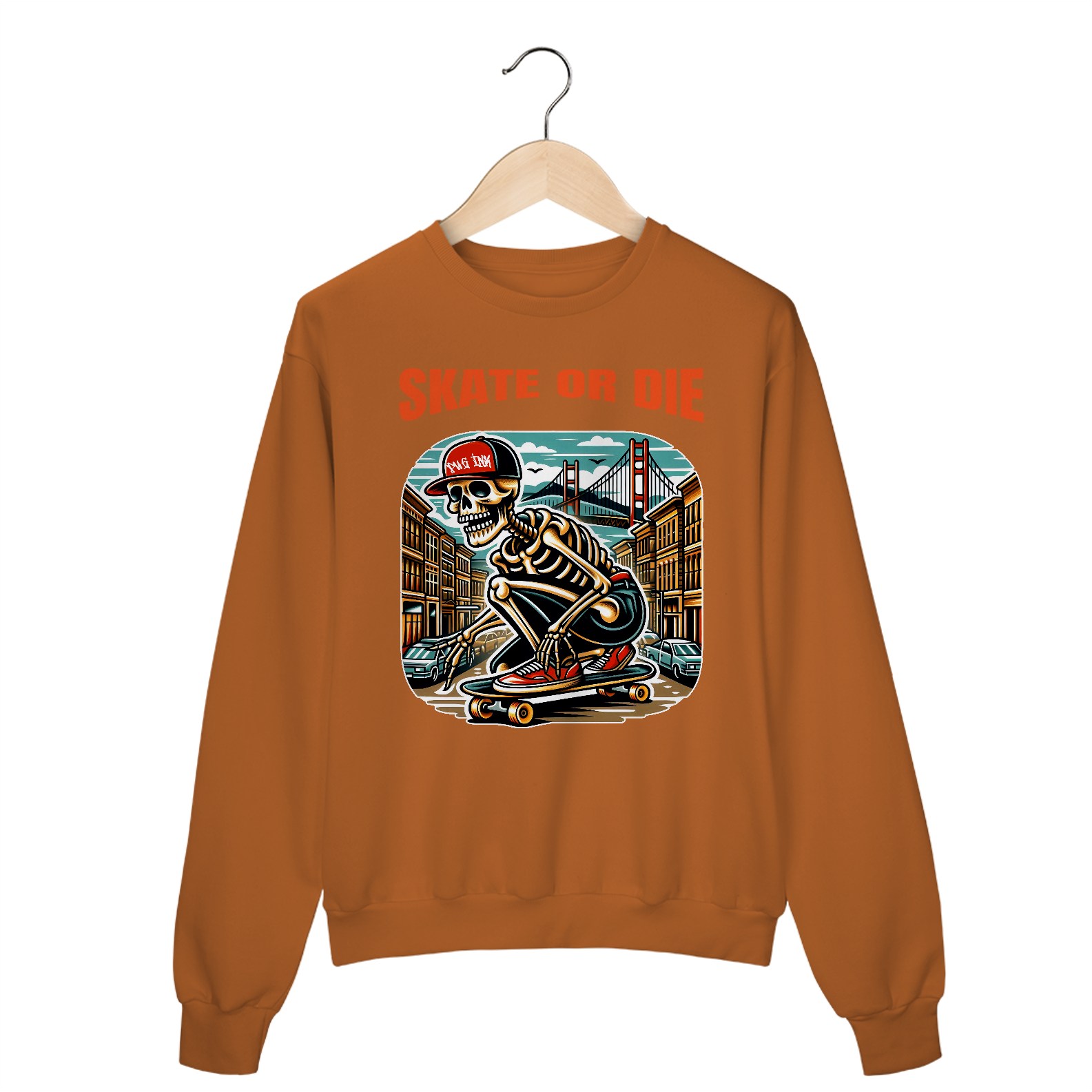 Moletom Skate Skull