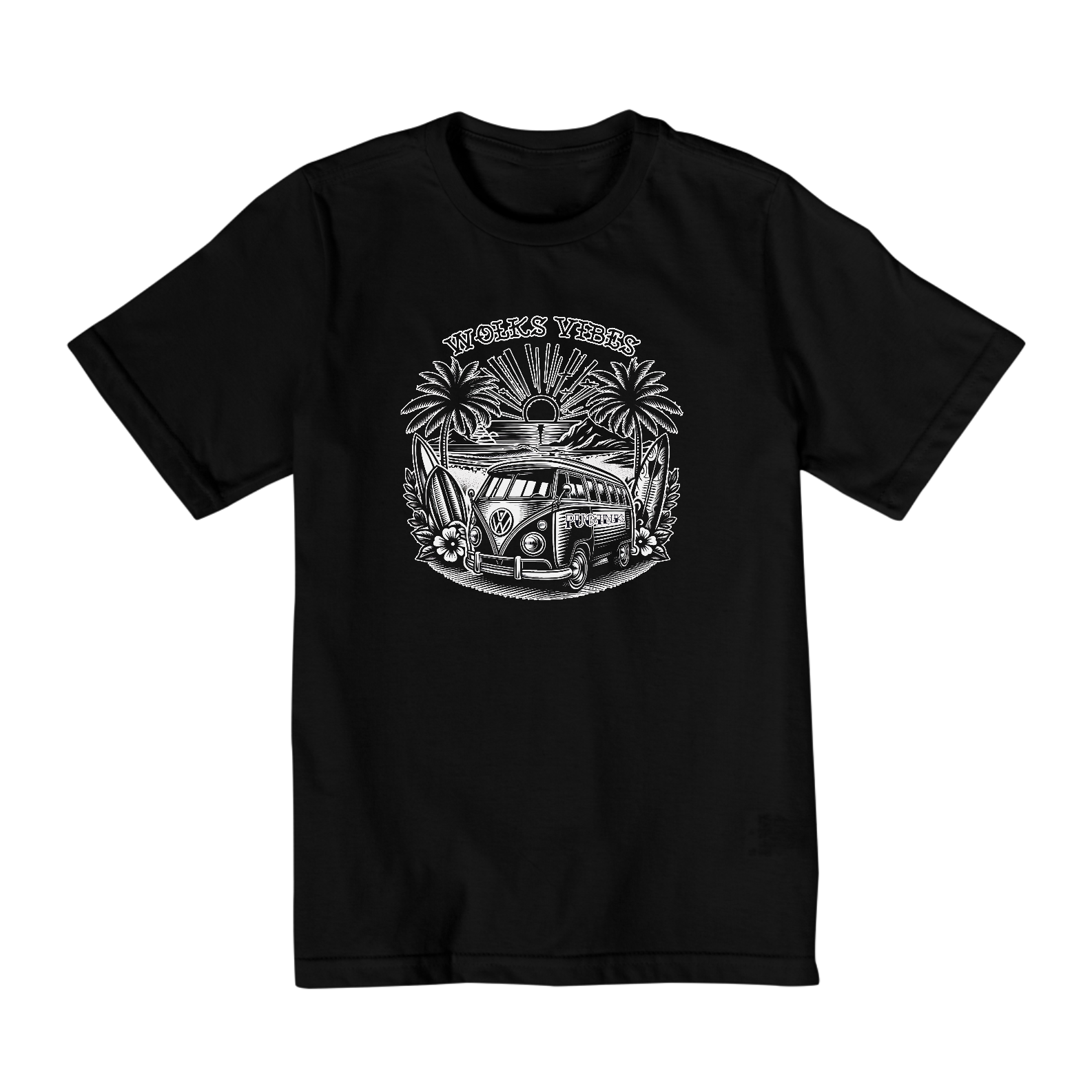 Camiseta Infantil Kombi