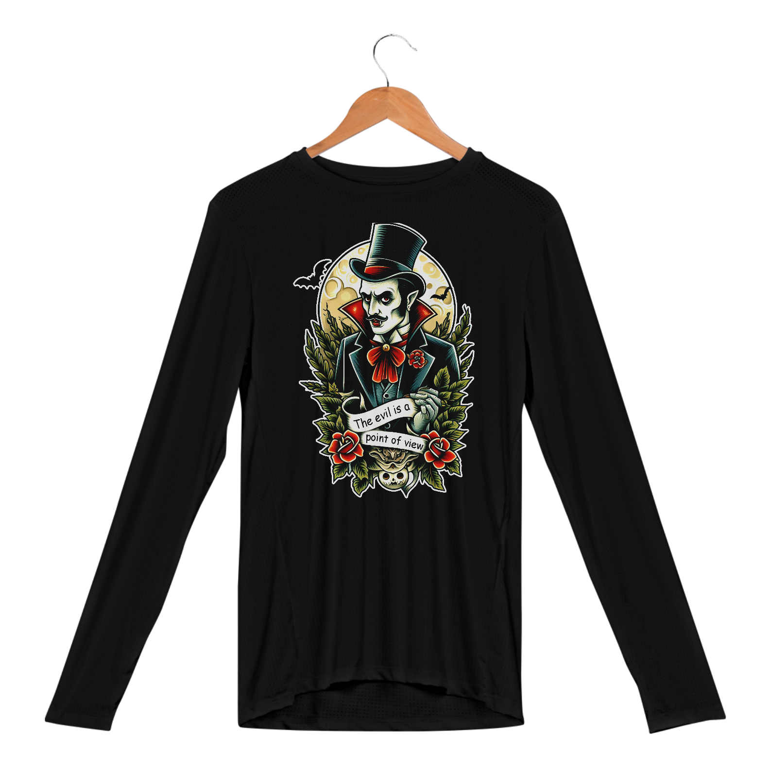 Camiseta manga longa UV Dracula