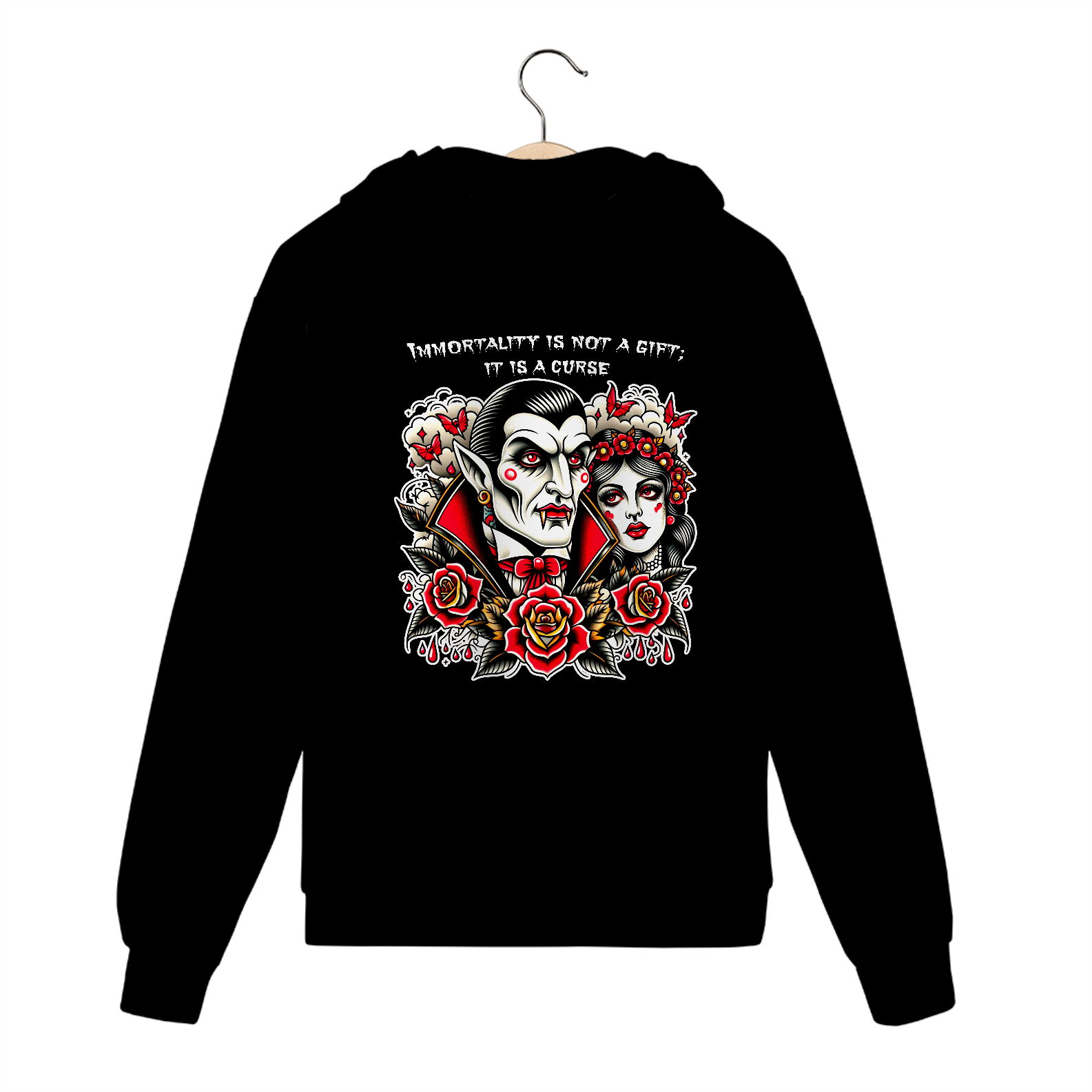 Moletom ziper Dracula