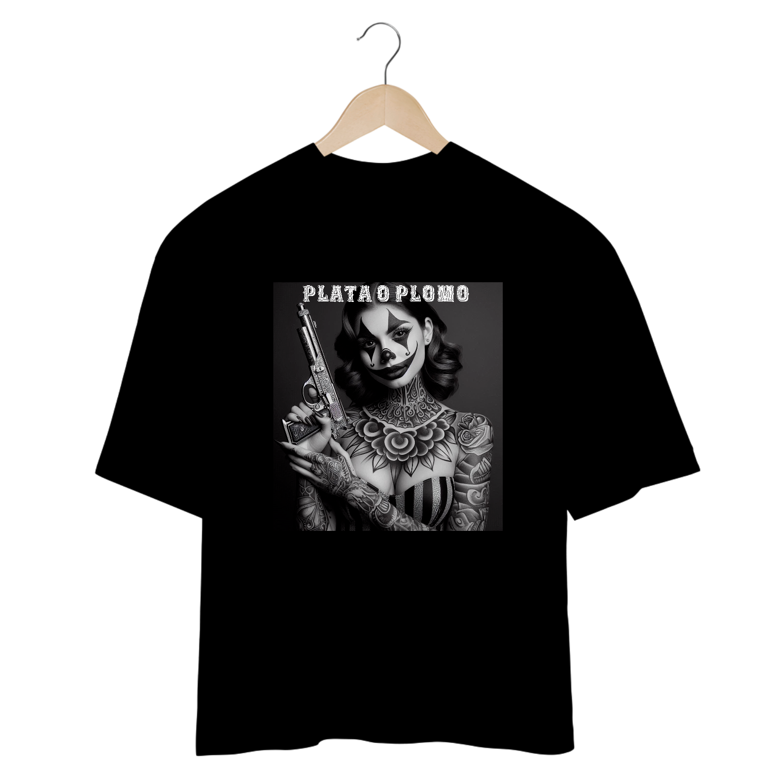 Camiseta Oversized Catrina