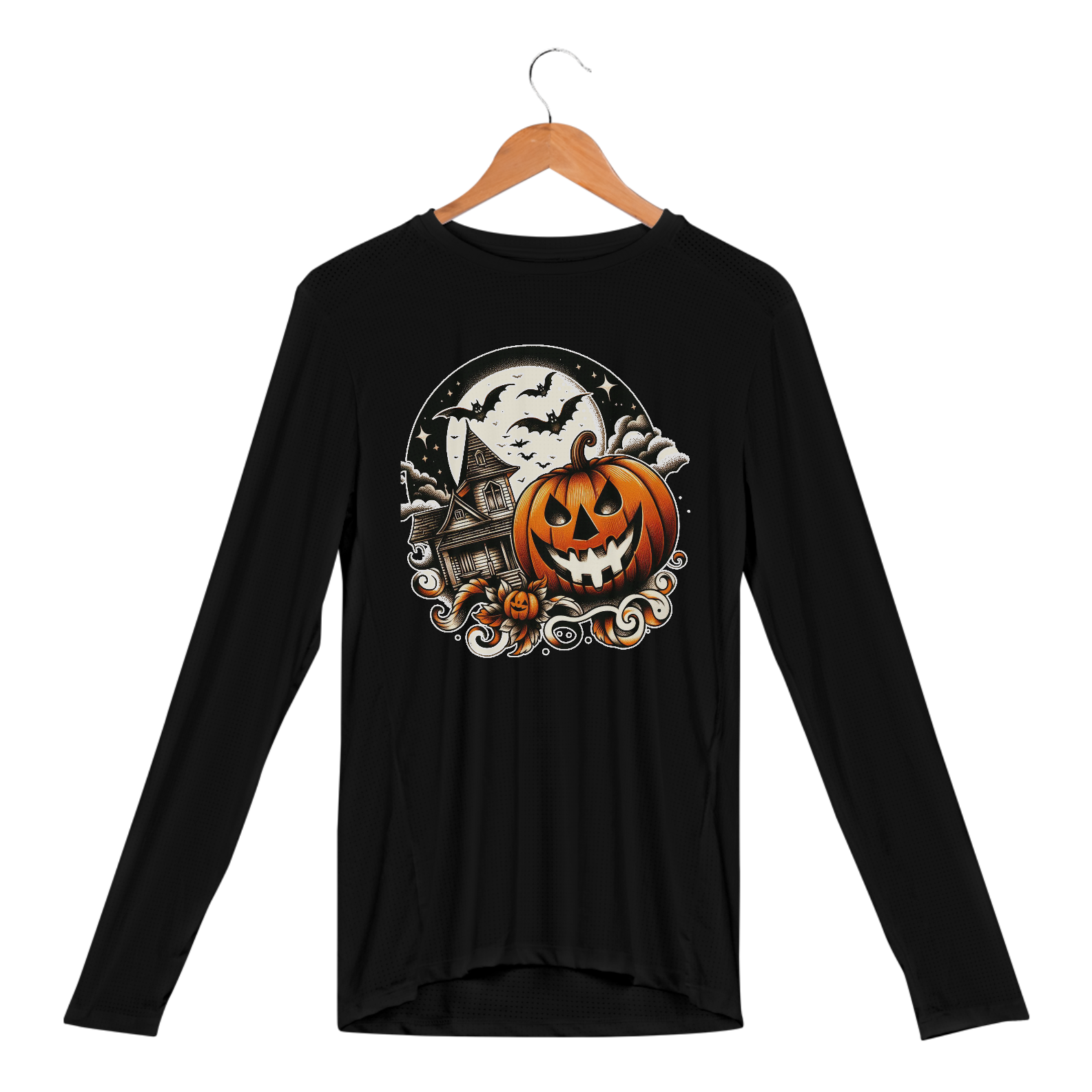 Camisa Manga Longa UV Halloween