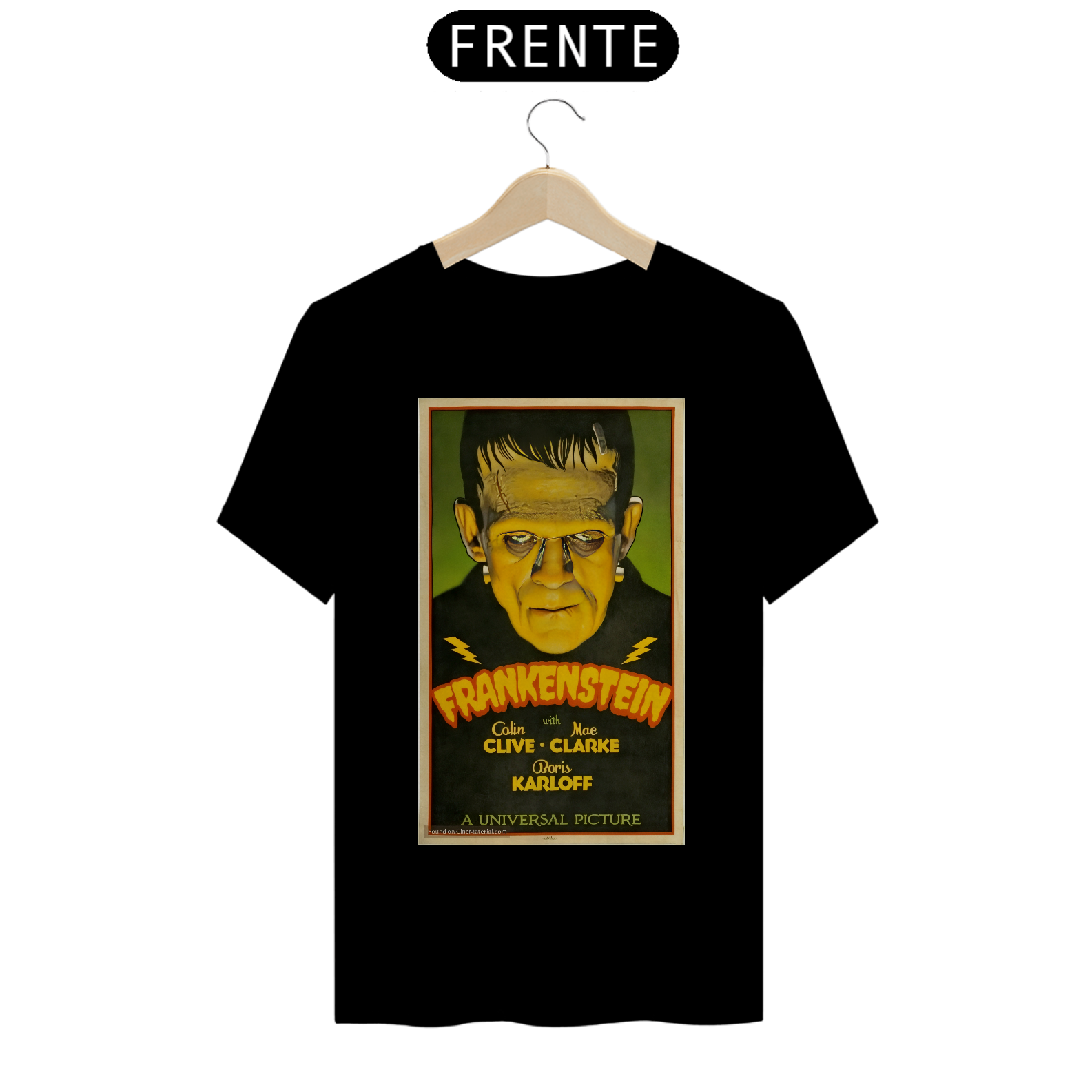 Camiseta frankenstein