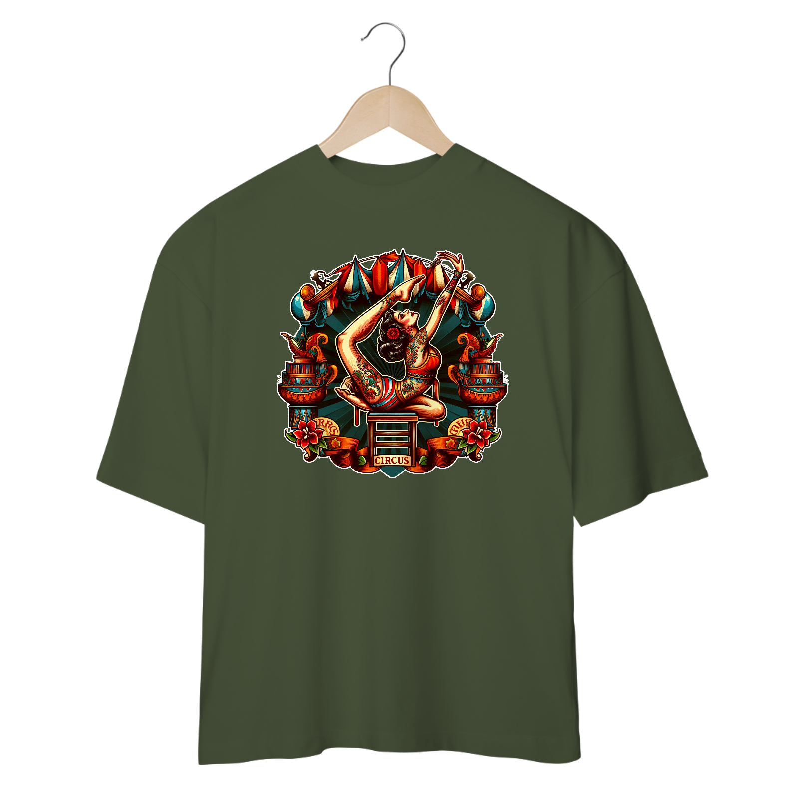 Camiseta Oversized Circus