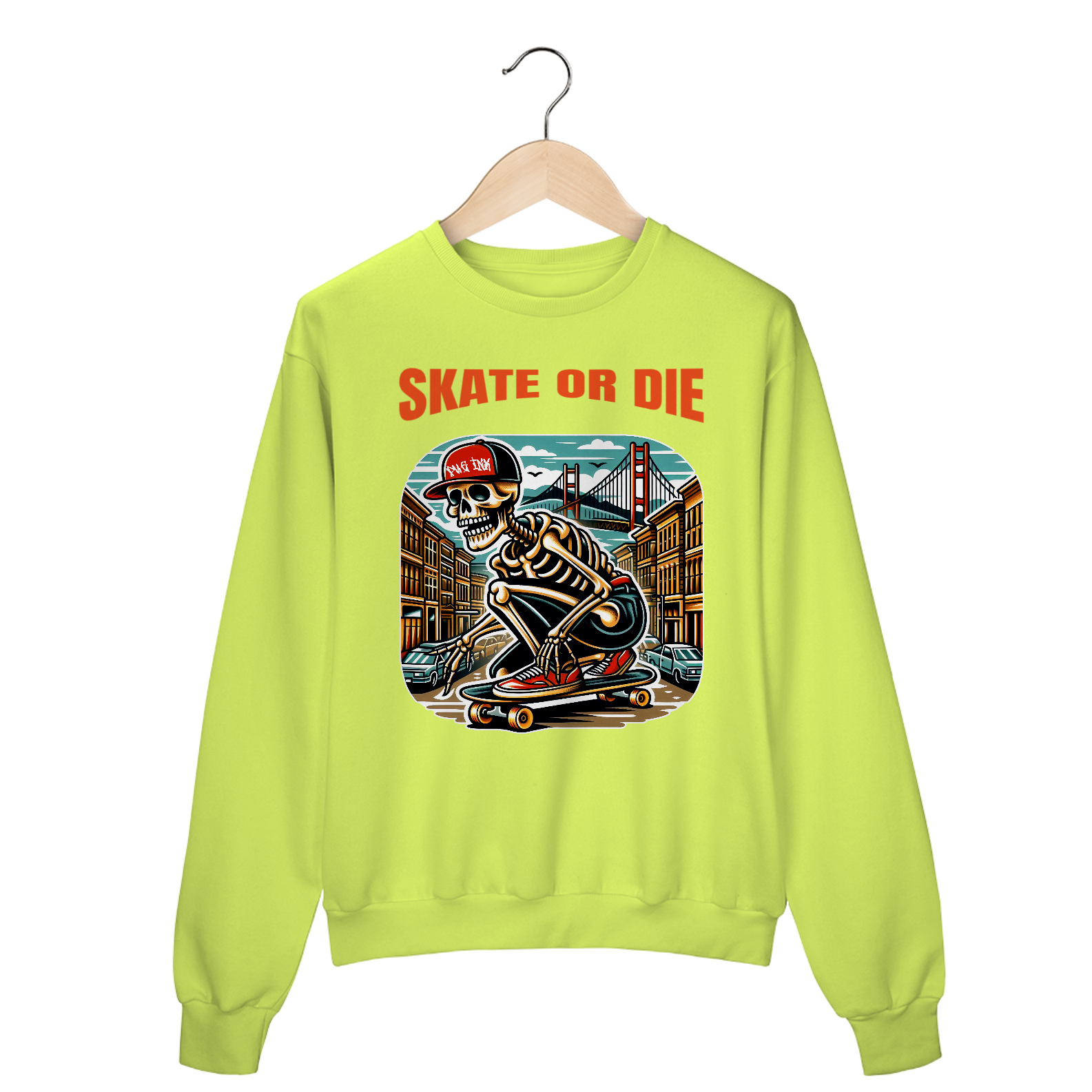 Moletom Skate Skull