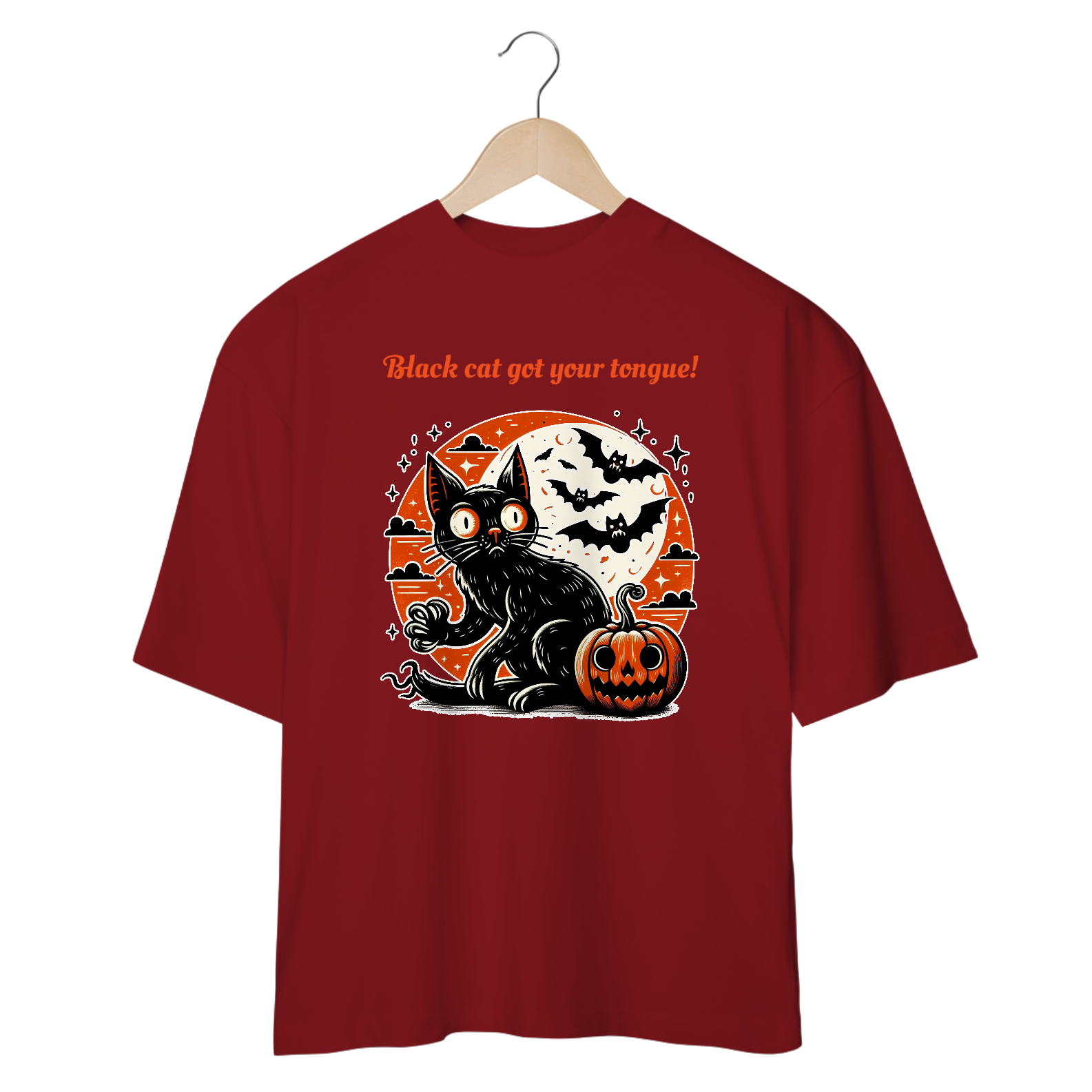 Camiseta Oversized Halloween