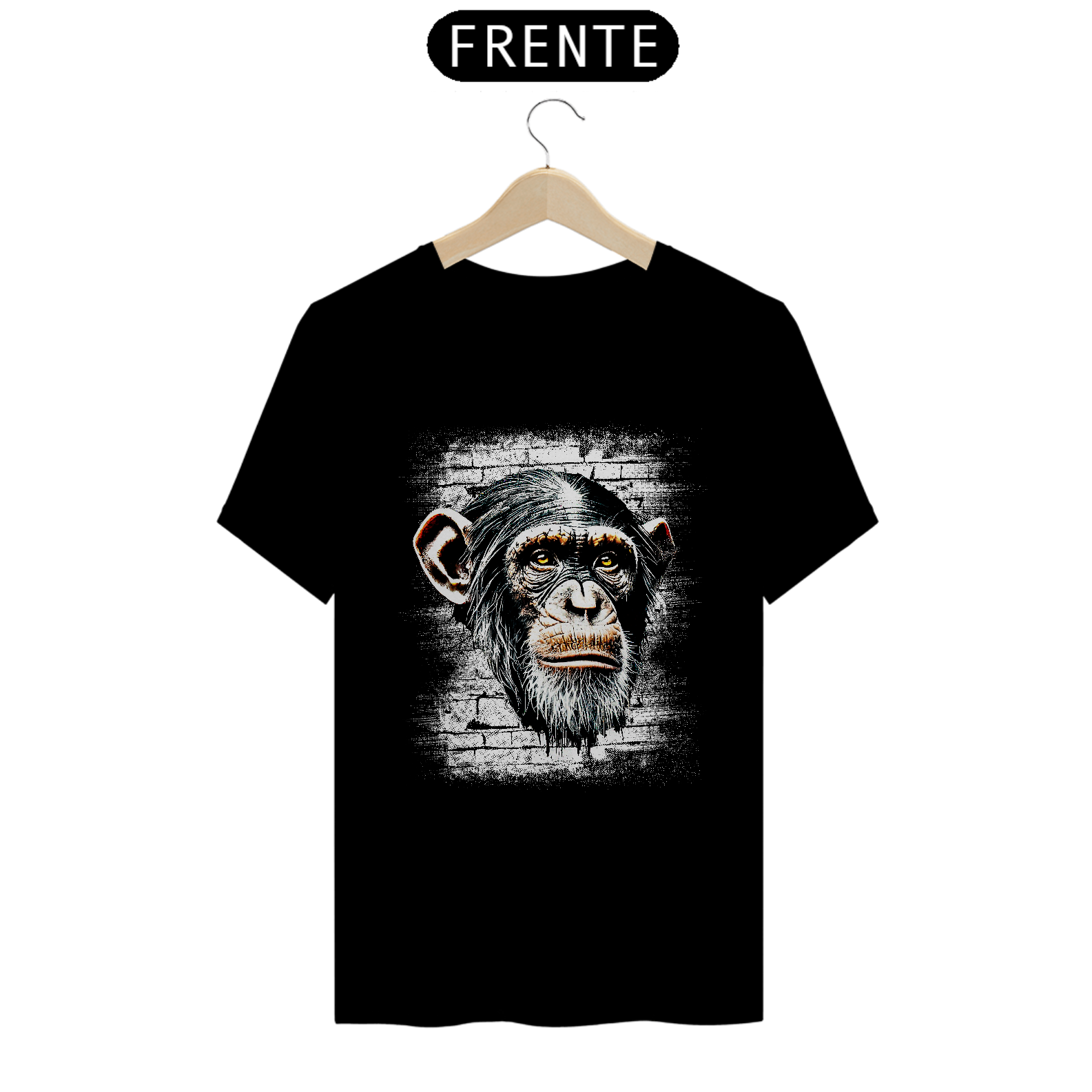 CAMISETA QUALITY - O CHIPANZÉ