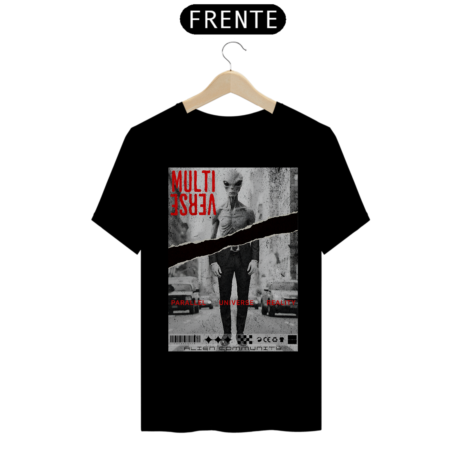Camisa Alien Multiverso