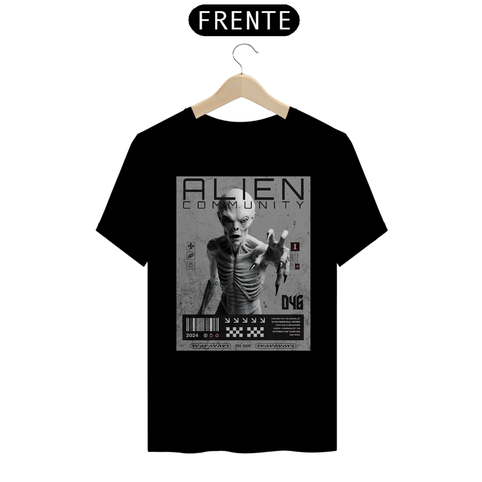 Camisa Invasão Alien