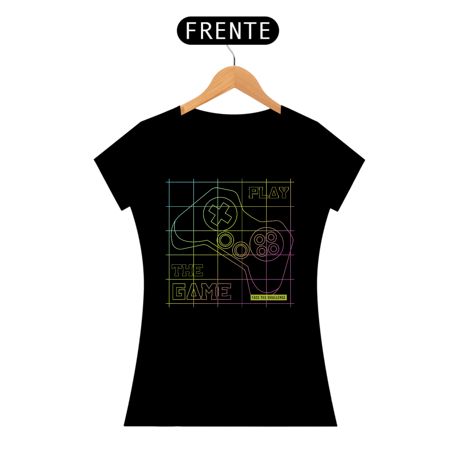 Camiseta Feminina Play The Game