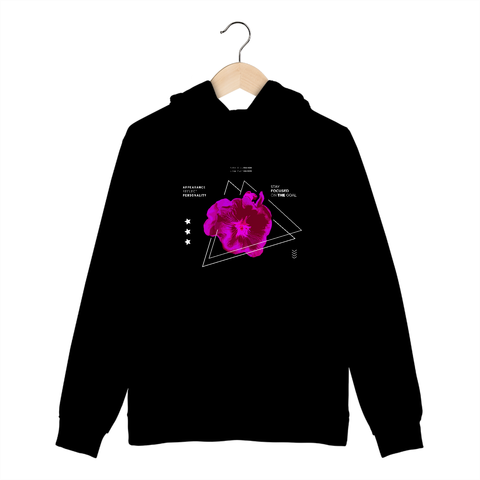 Moletom Canguru Flor