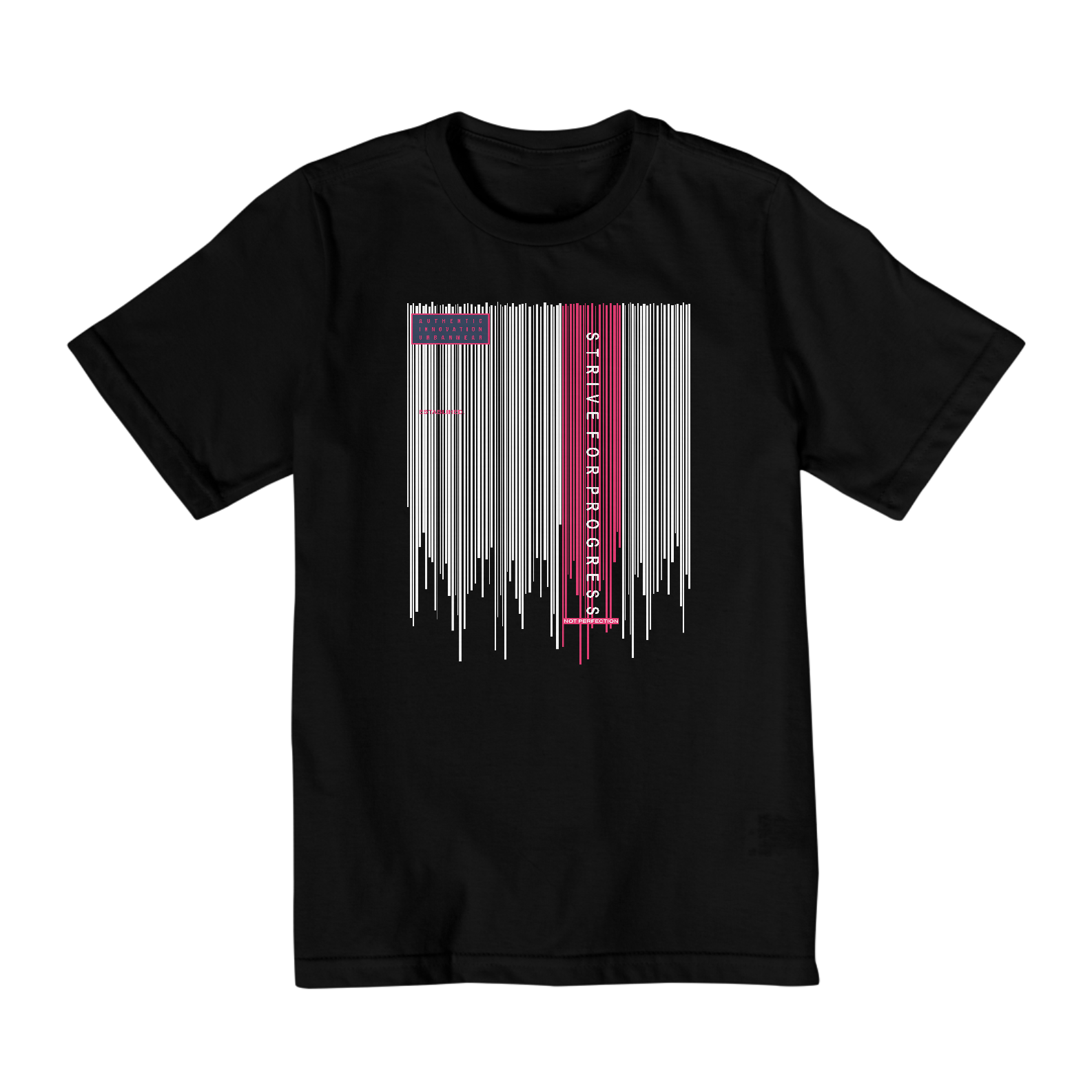 Camiseta Infantil 2 a 8 anos / Strive For Progress
