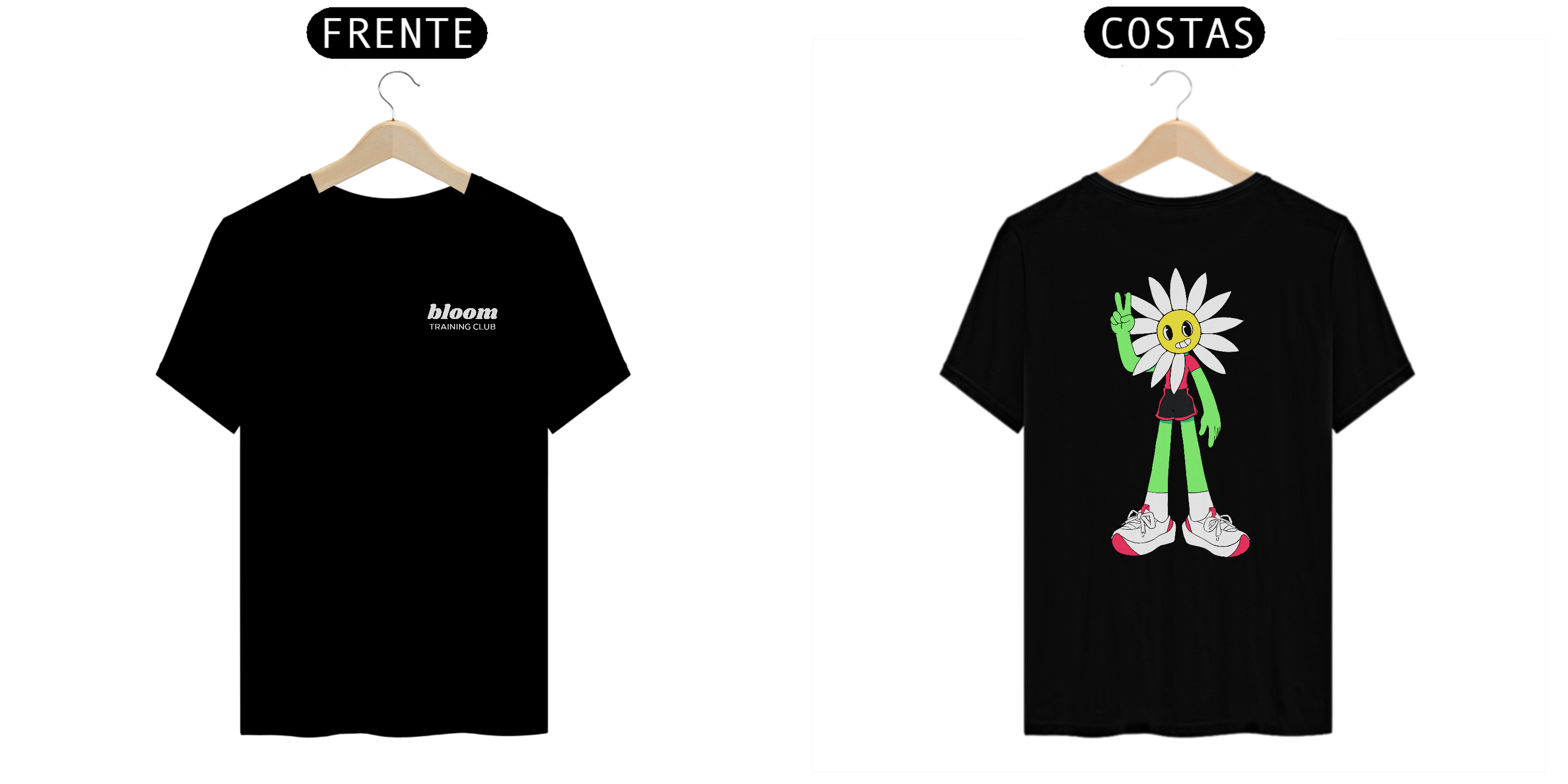 Camiseta Regular Premium bloom x Stenio Trindade 