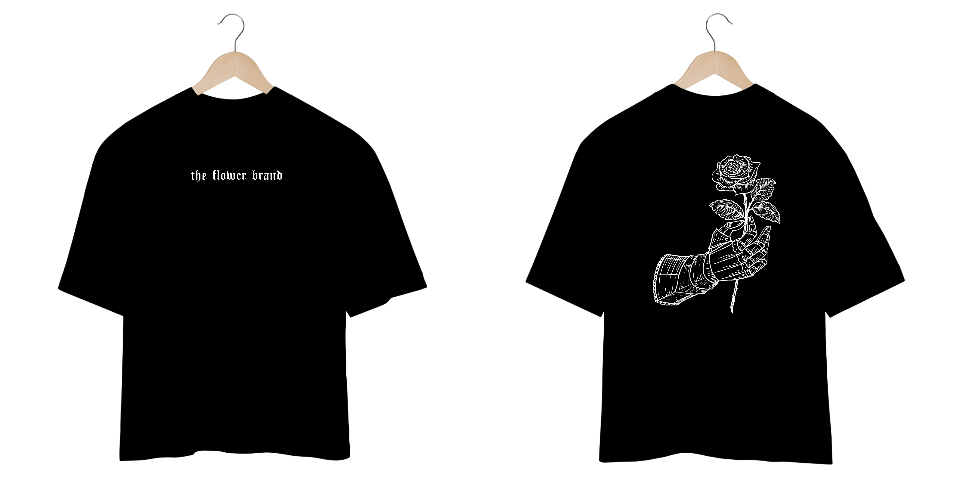 Camiseta Oversized bloom 