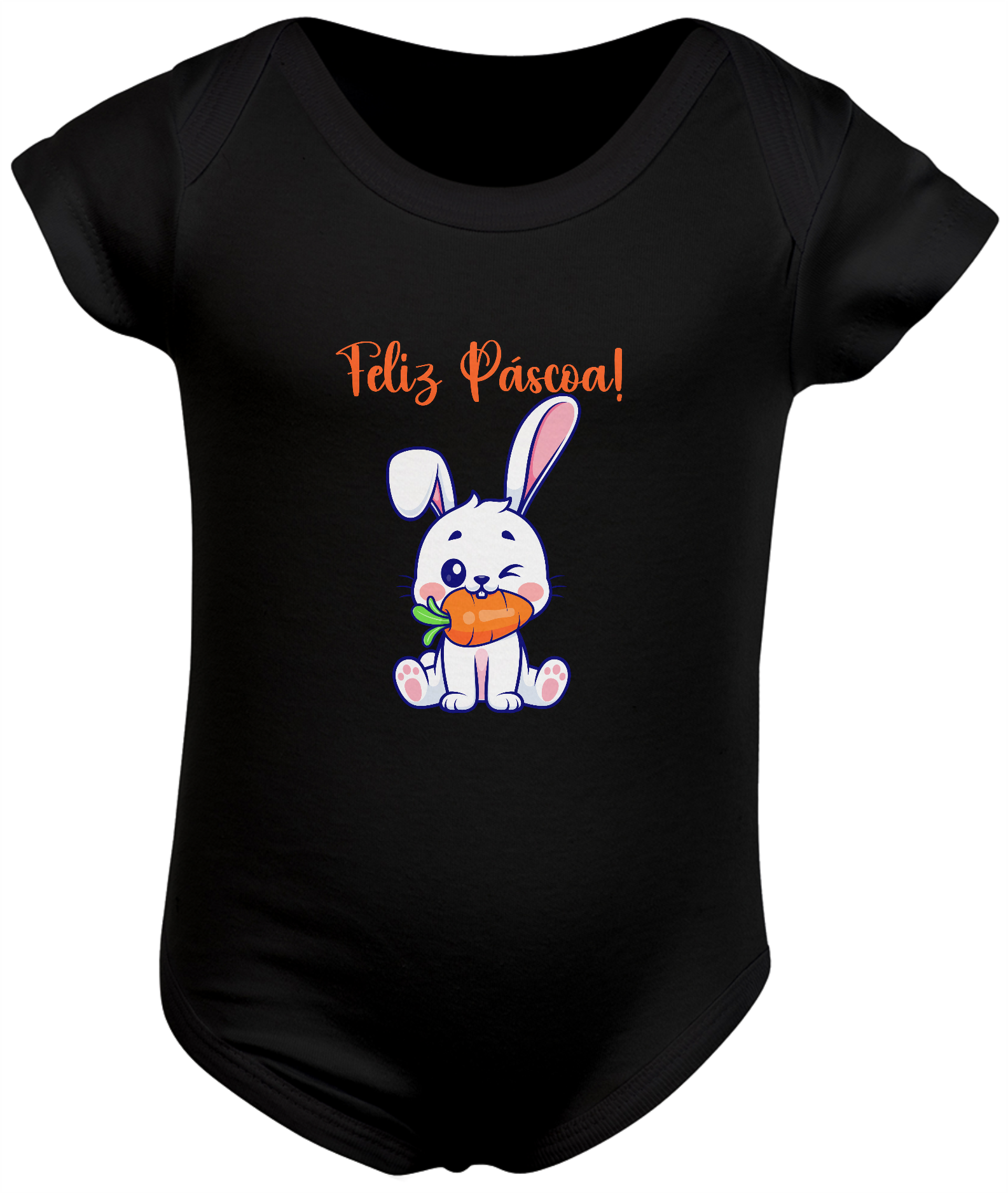 Body infantil feliz páscoa
