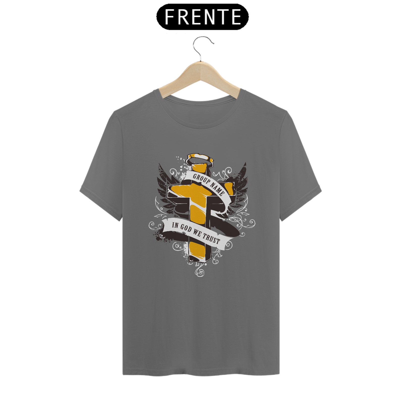 Camiseta estonada cruz