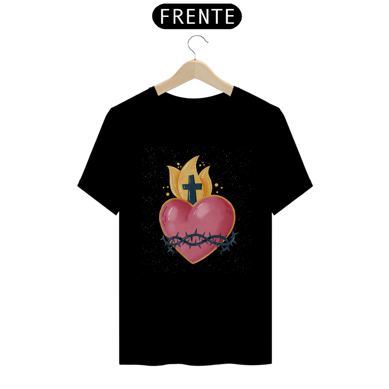 Camiseta prime coração de jesus