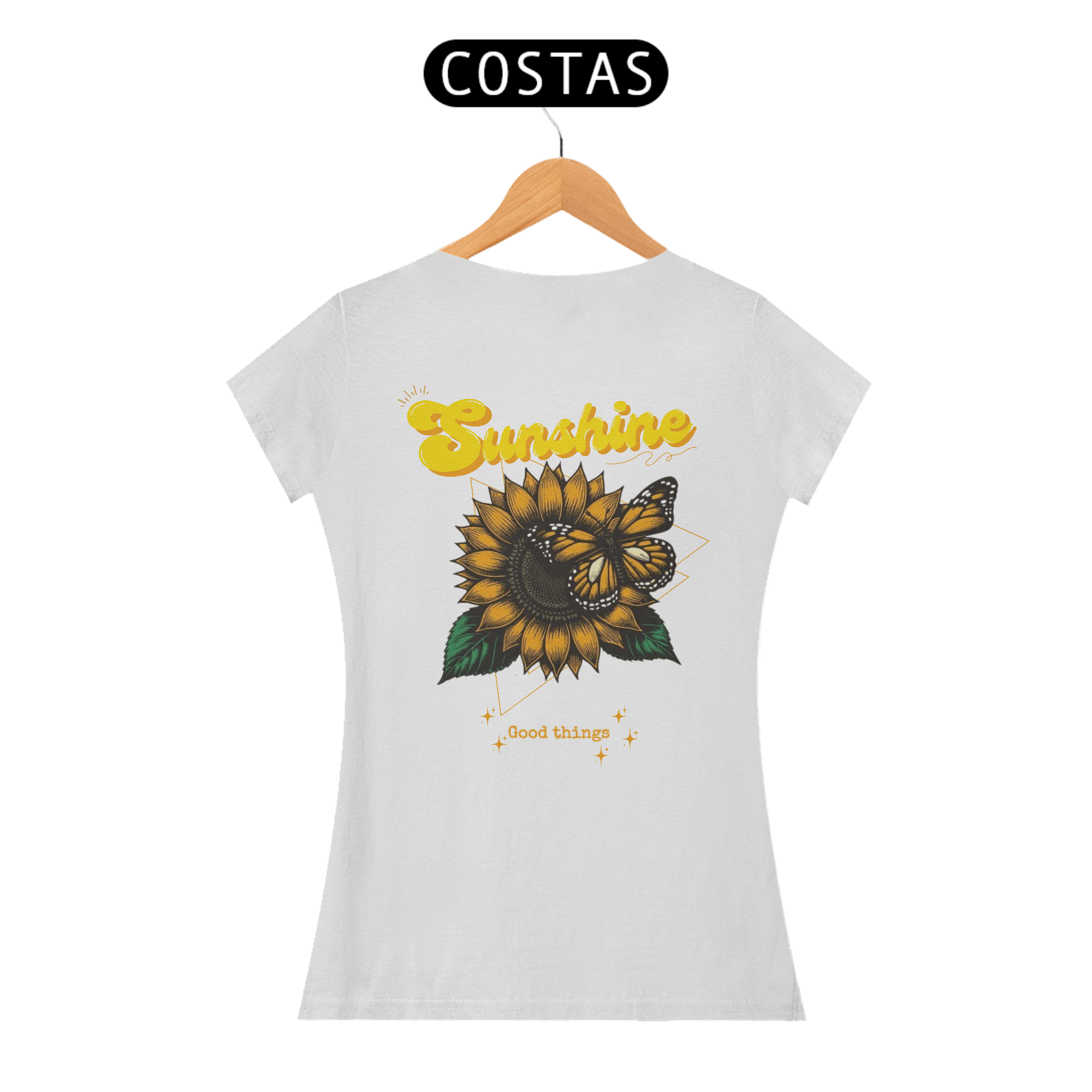 Camiseta Baby Long - Sunshine Good Things