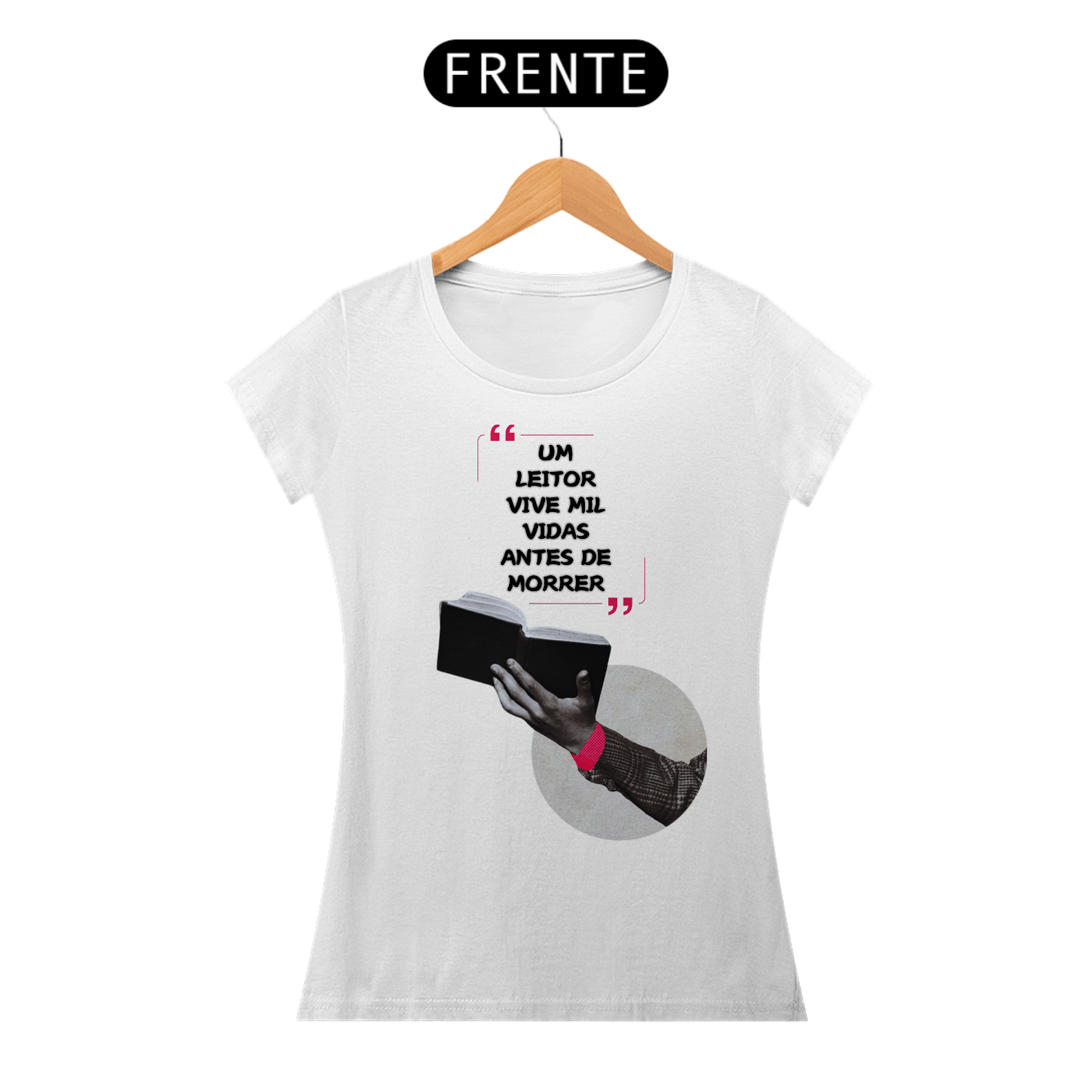 Camiseta Baby Long - Bons Livros