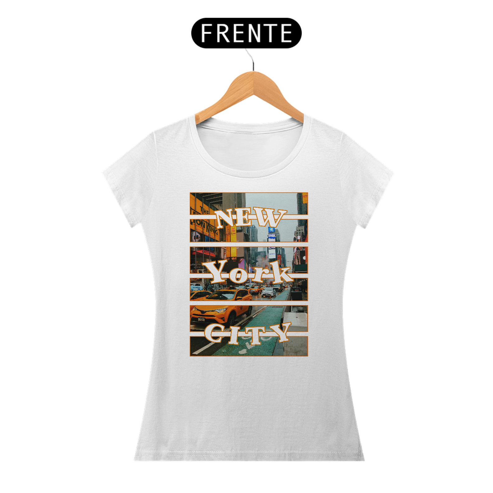 Camiseta Baby Long - New York City