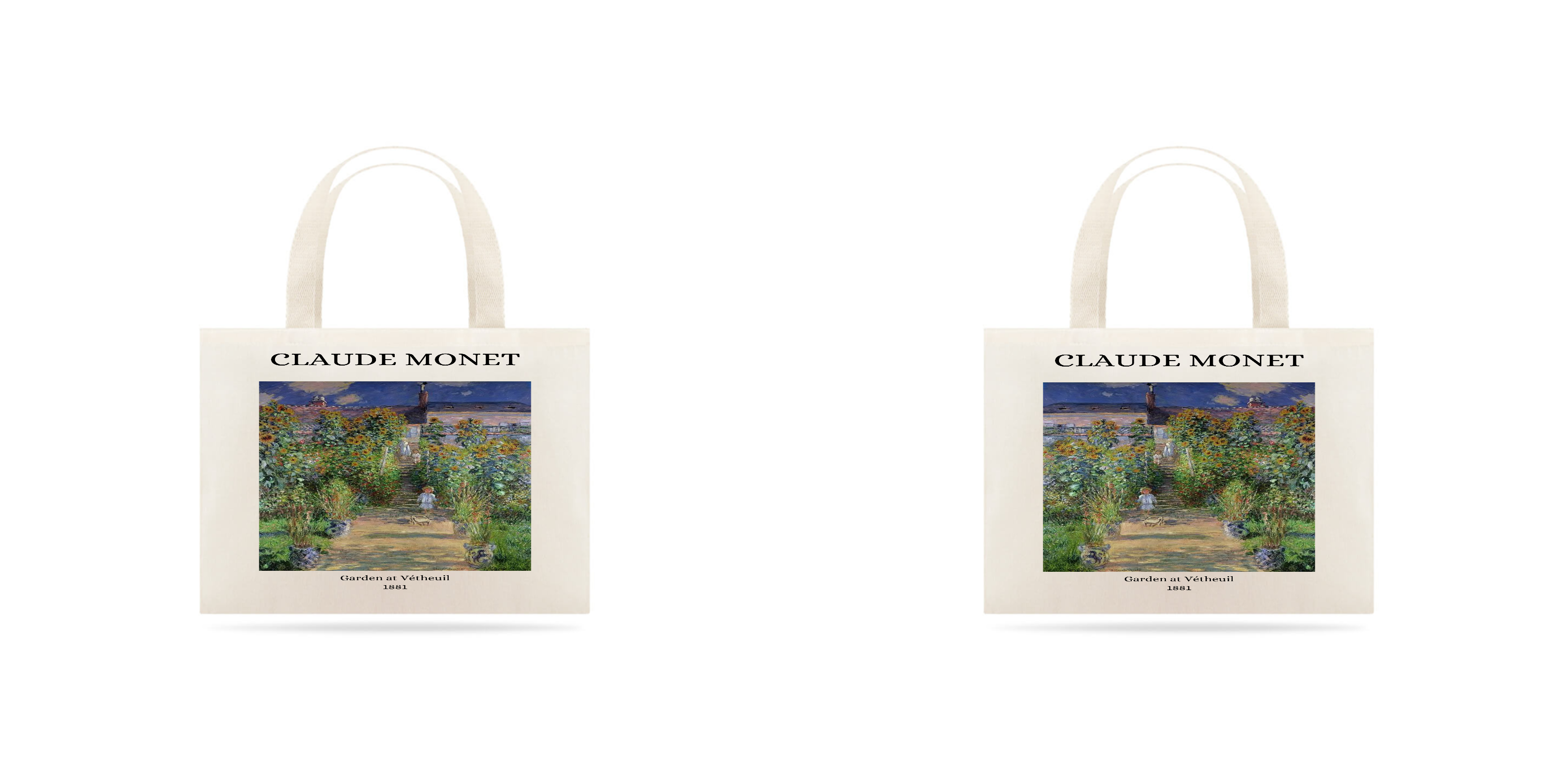 Ecobag - Garden at Vétheuil 100% sustentável