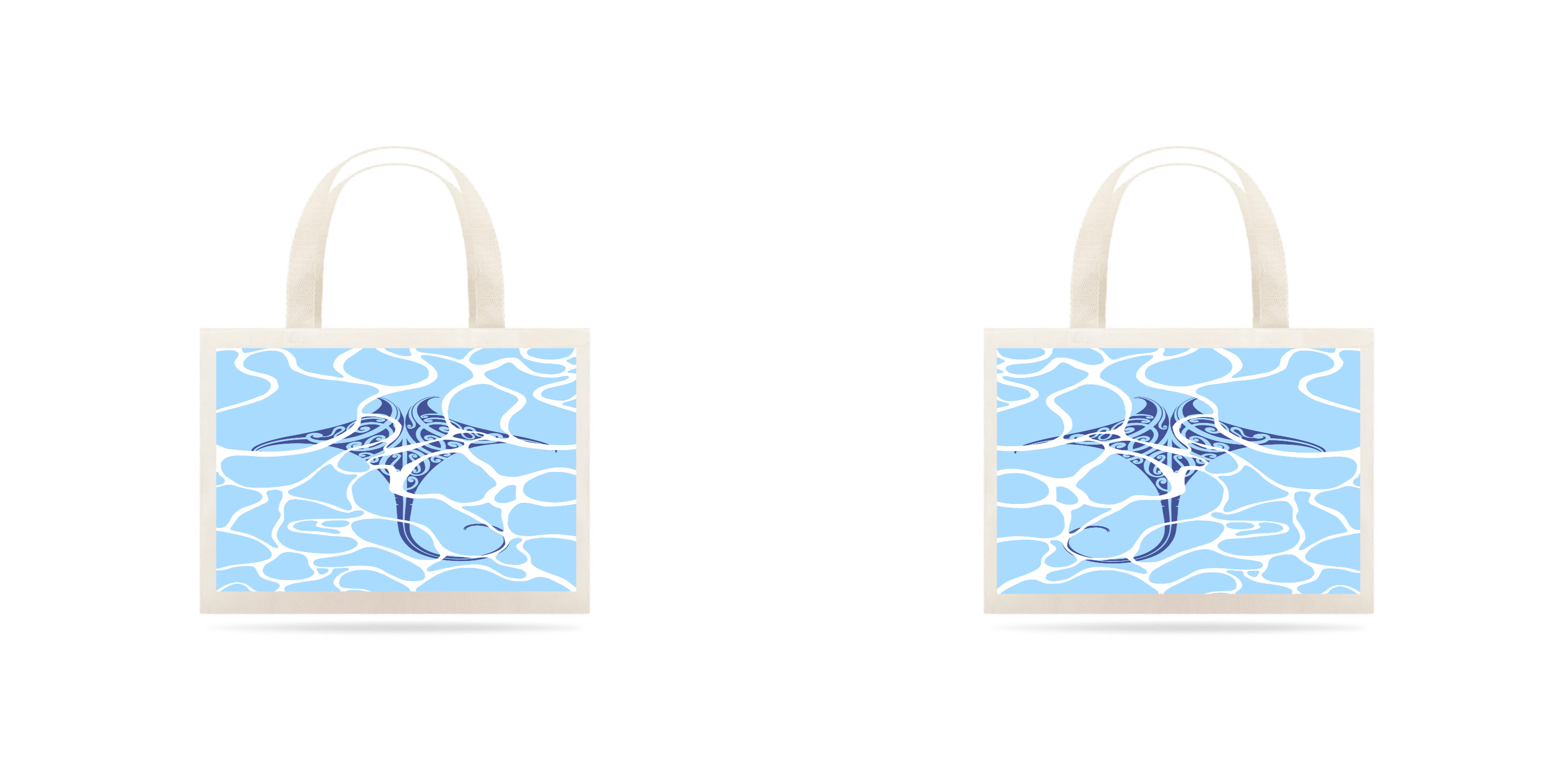 Ecobag - Arraia Azul 100% sustentável