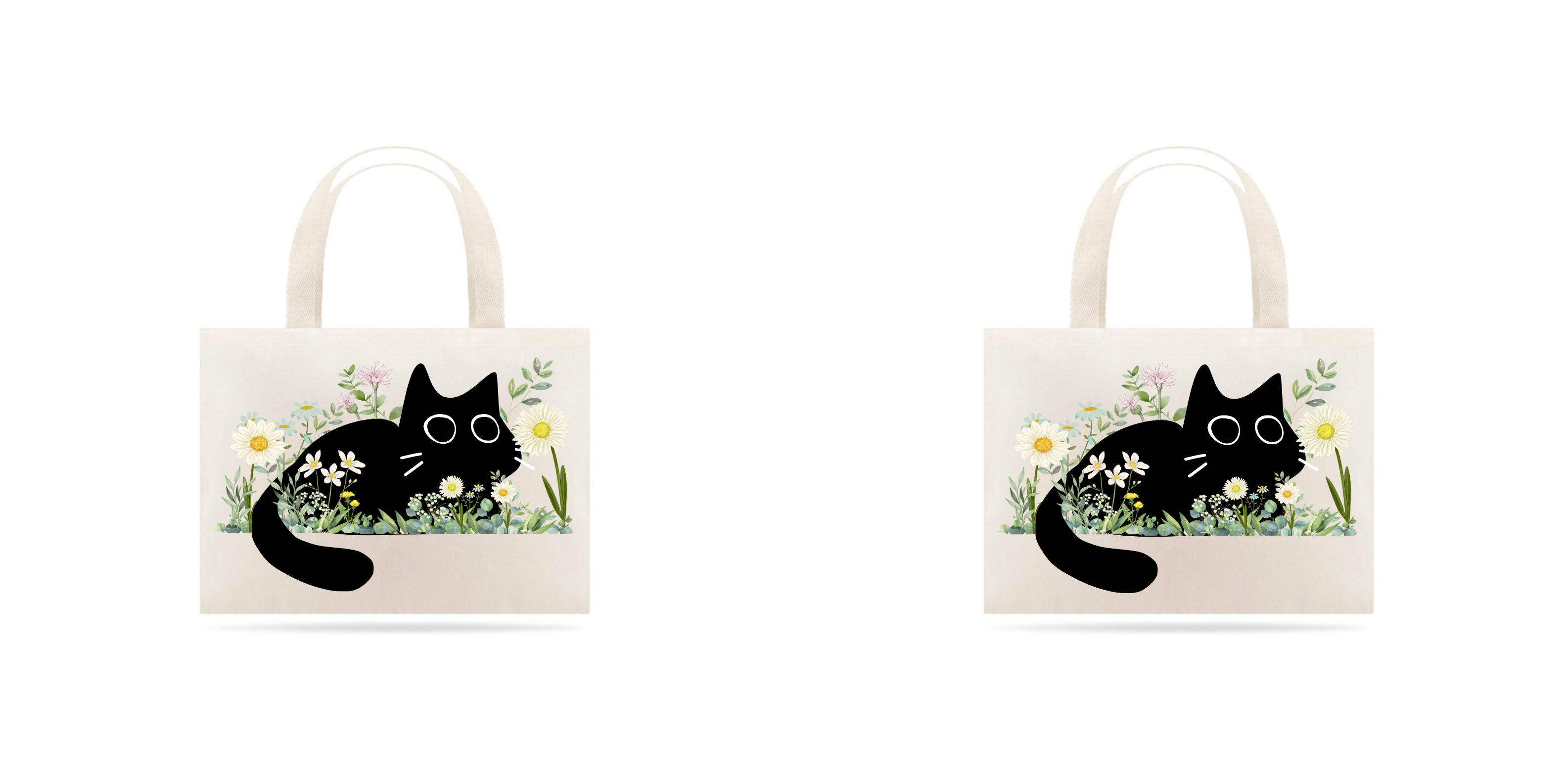 Ecobag - Cat Garden 100% sustentável