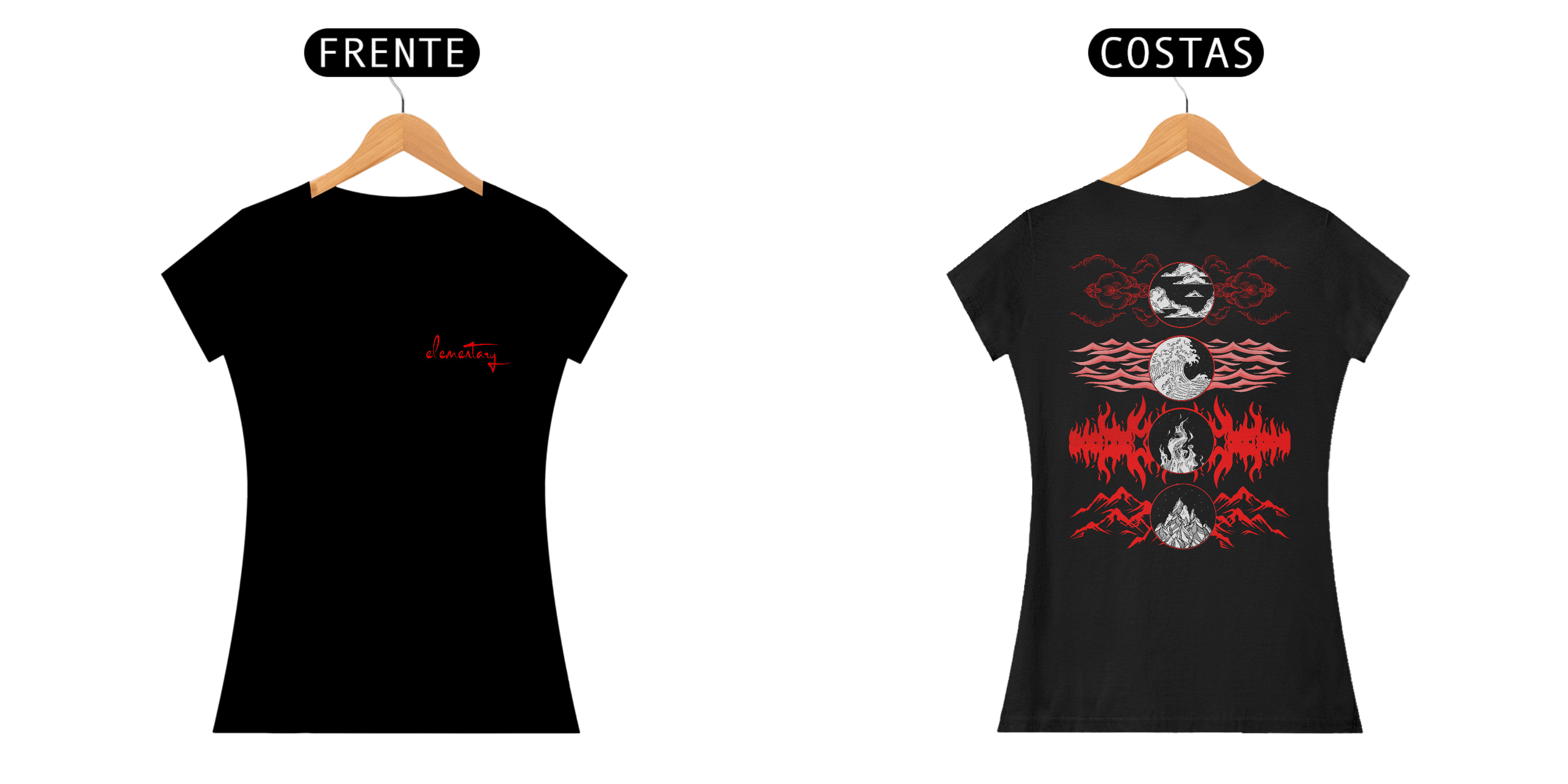 Camiseta Baby Long - Elementary