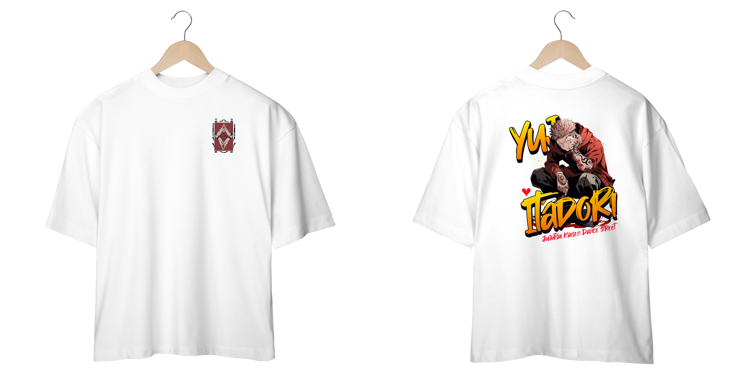 Camiseta Oversized Jujutsu Kaisen