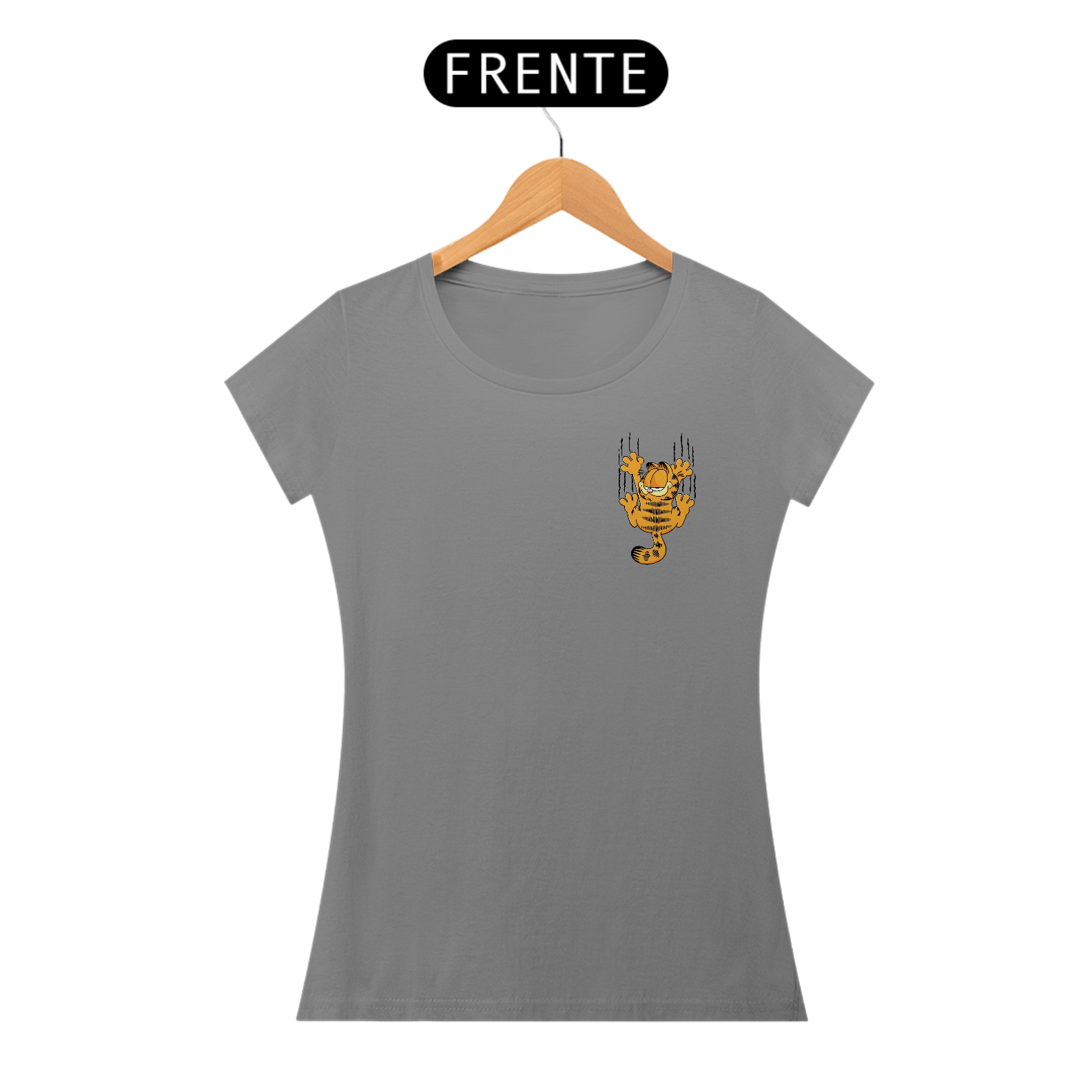 T-Shirt feminina Garfield