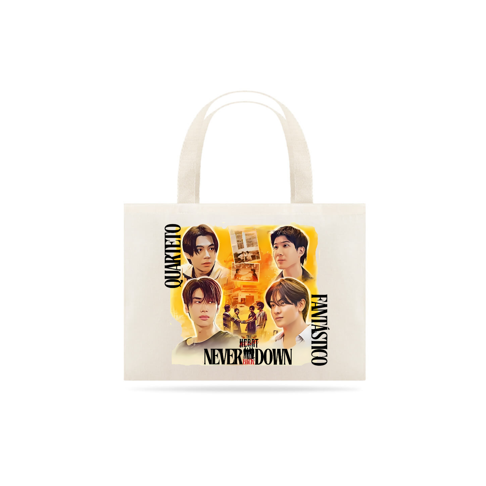 Ecobag Never Back Down