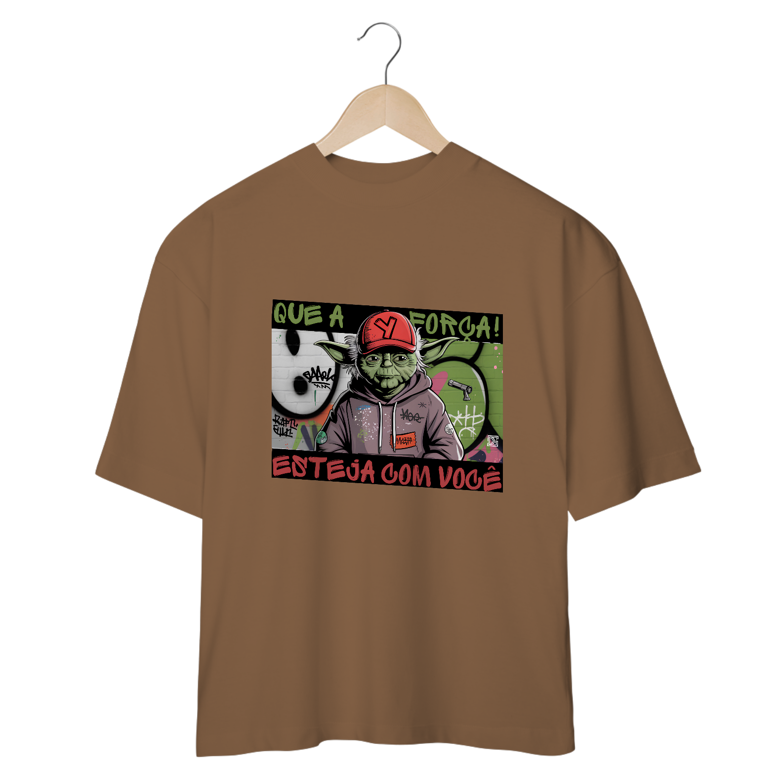 Camiseta Oversized Yoda