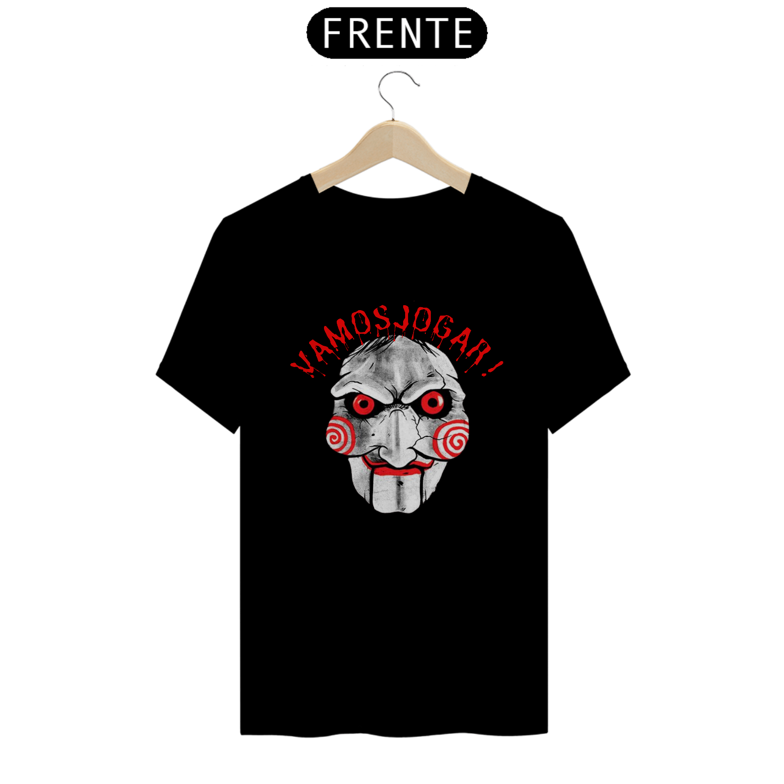 Camiseta Jogos Mortais (Vamos jogar?)