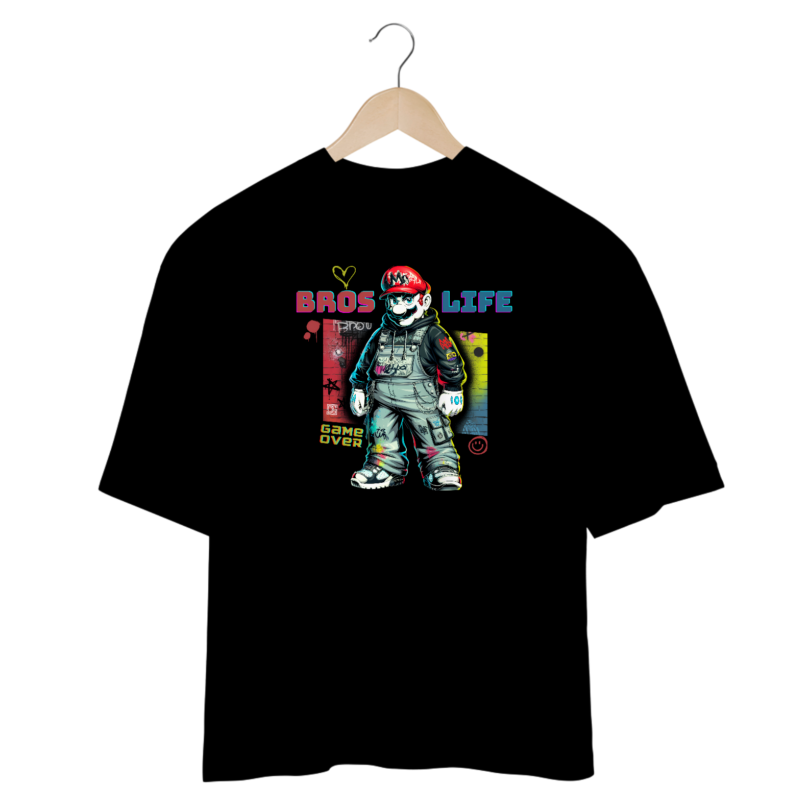 Camiseta Oversized Bross Life