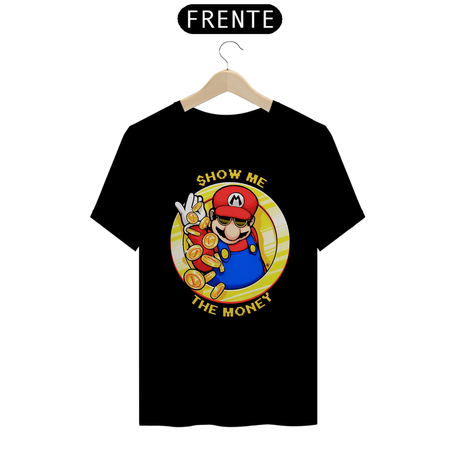 Camiseta Quality Show me the Money(Mario)
