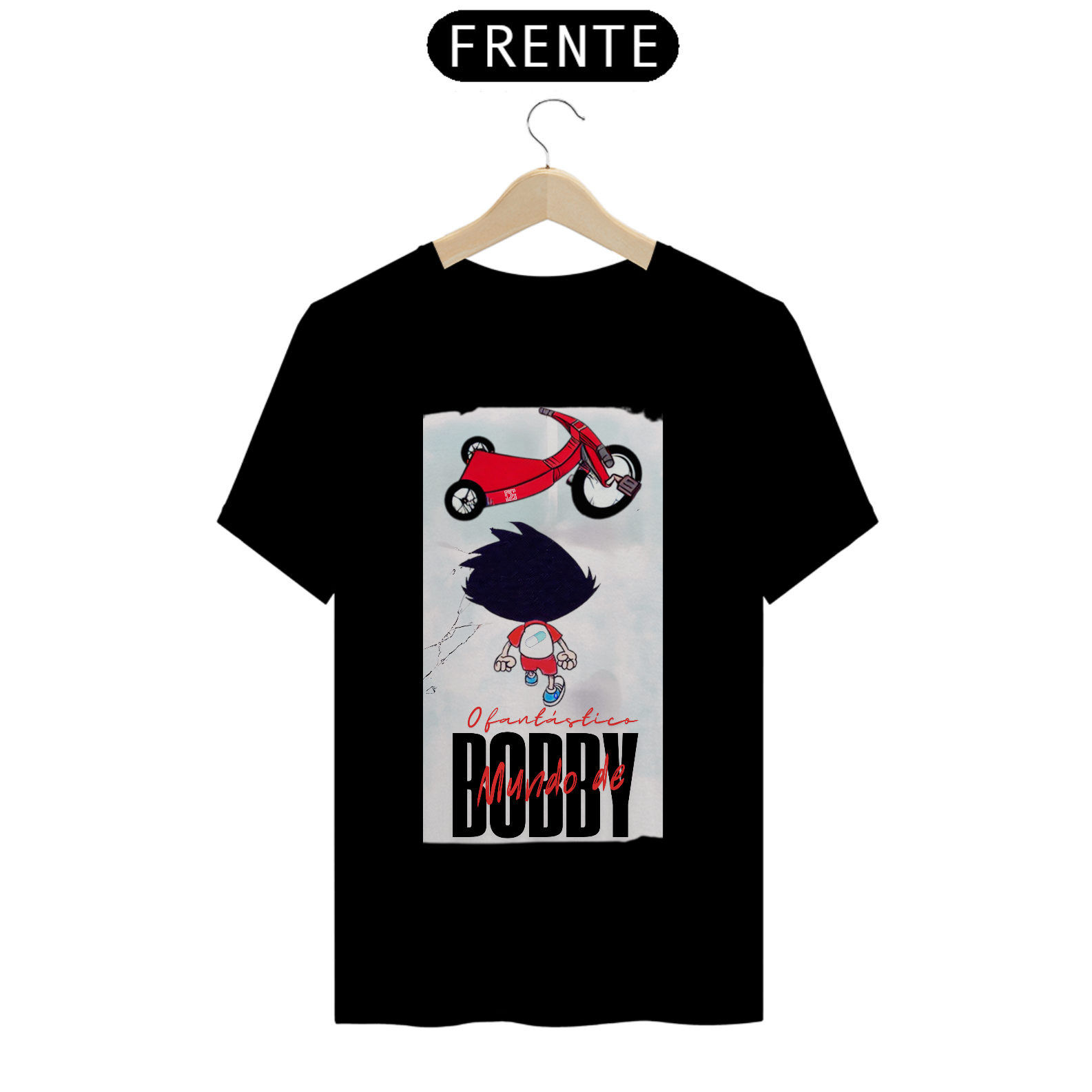 Camiseta Quality Fantastico mundo de Bobby/Akira