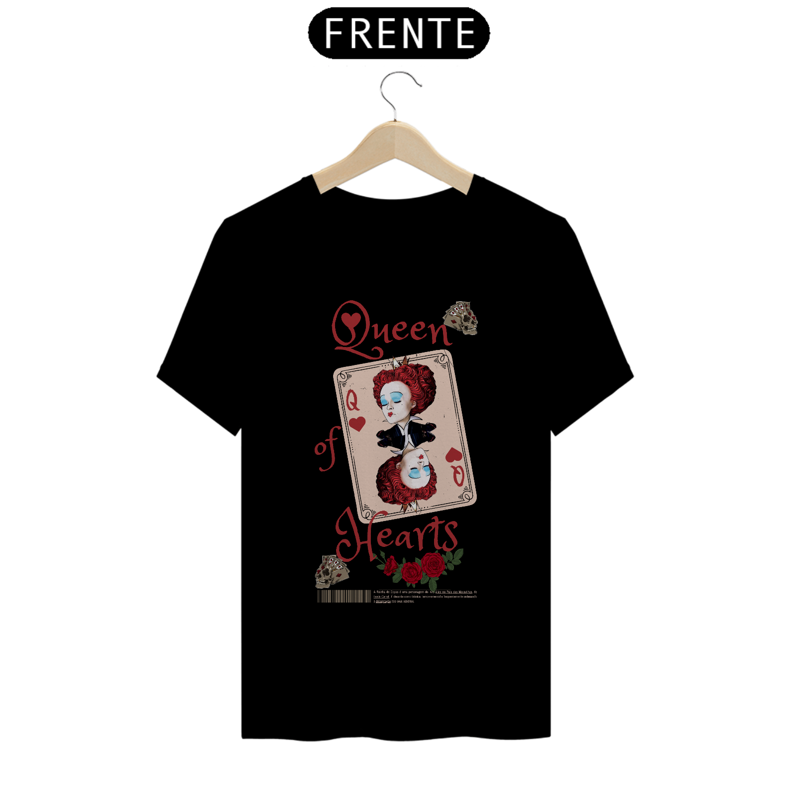 Camiseta Quality Rainha de Copas