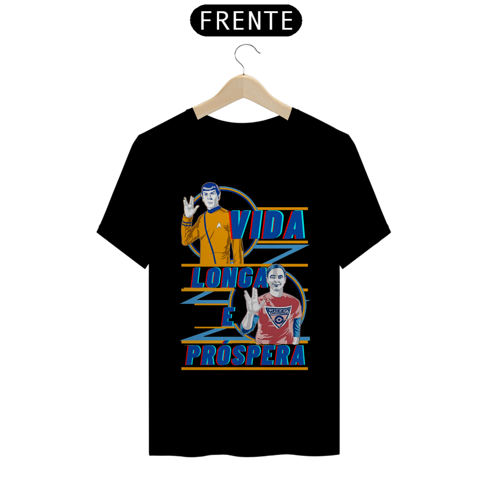 Camiseta Quality Vida Longa e Próspera
