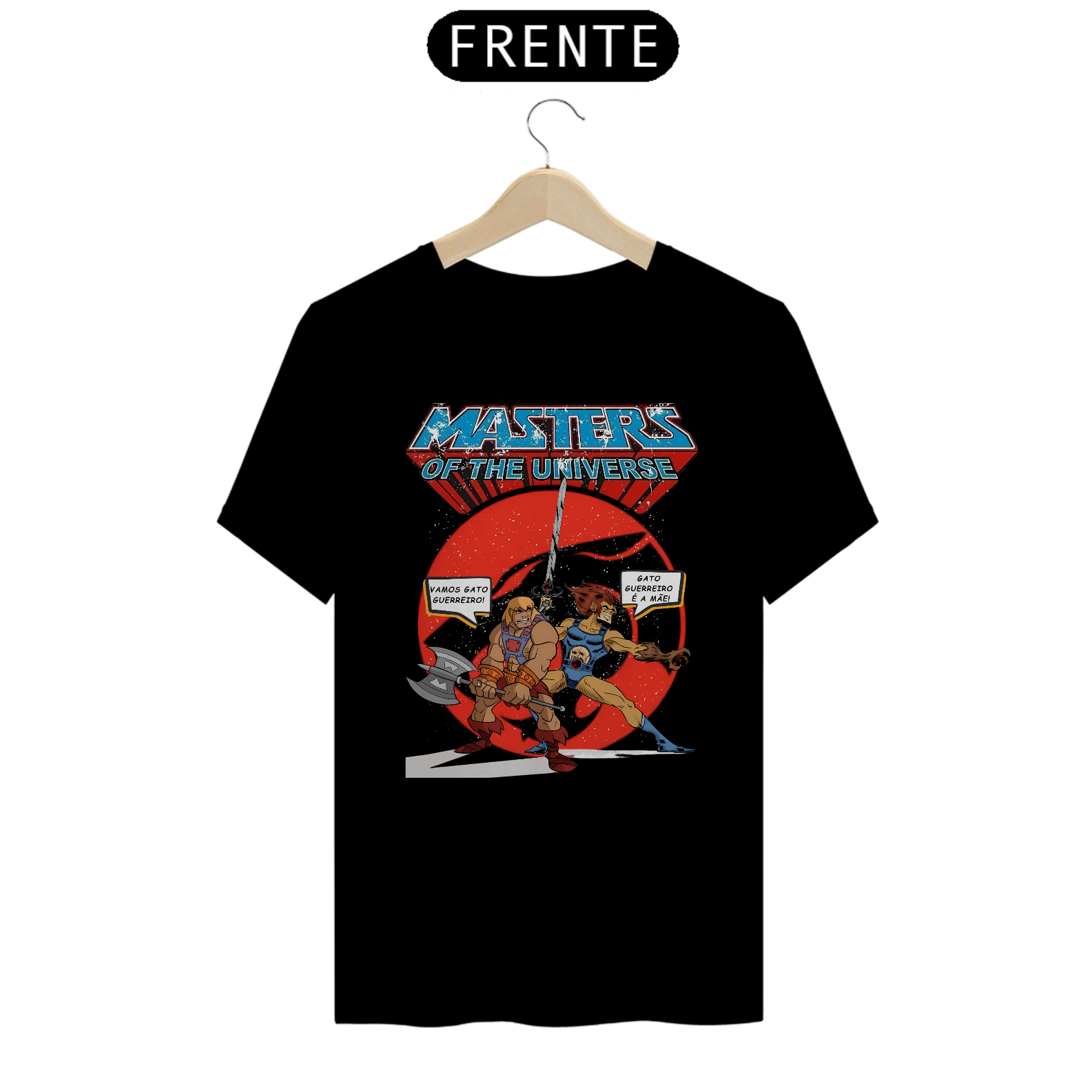 Camiseta Prime He-man e Lion-O