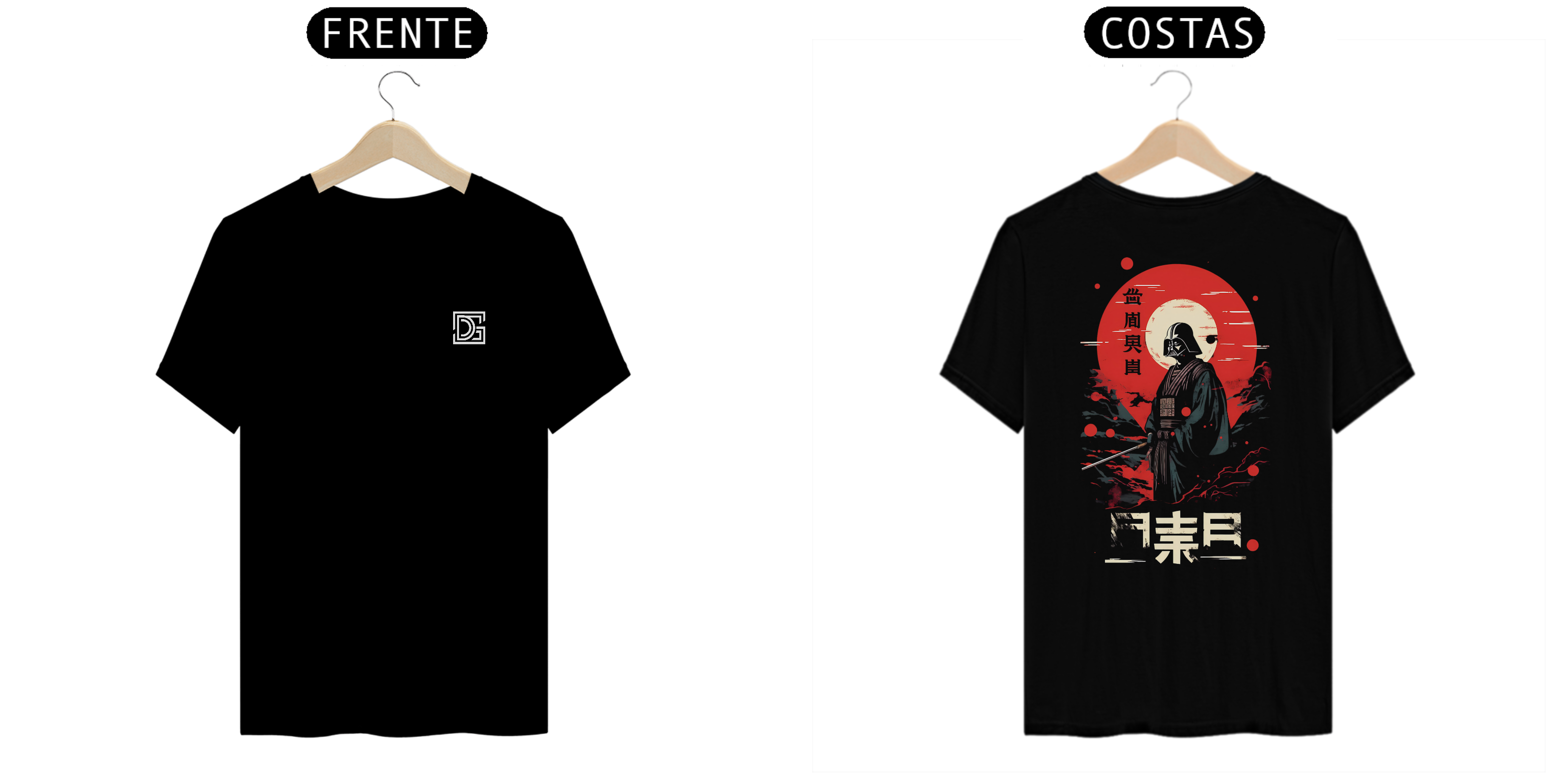 Camiseta Prime Darth Vader Samurai