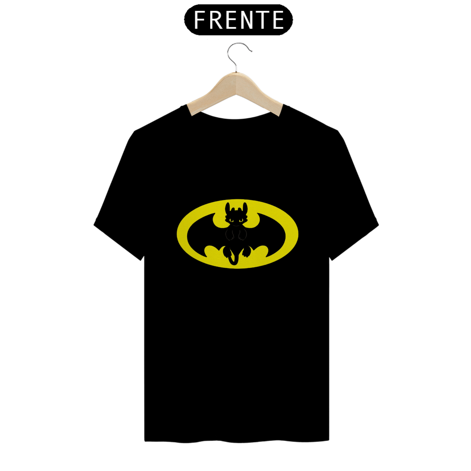 Camiseta Prime Como treinar o seu dragão/Batman